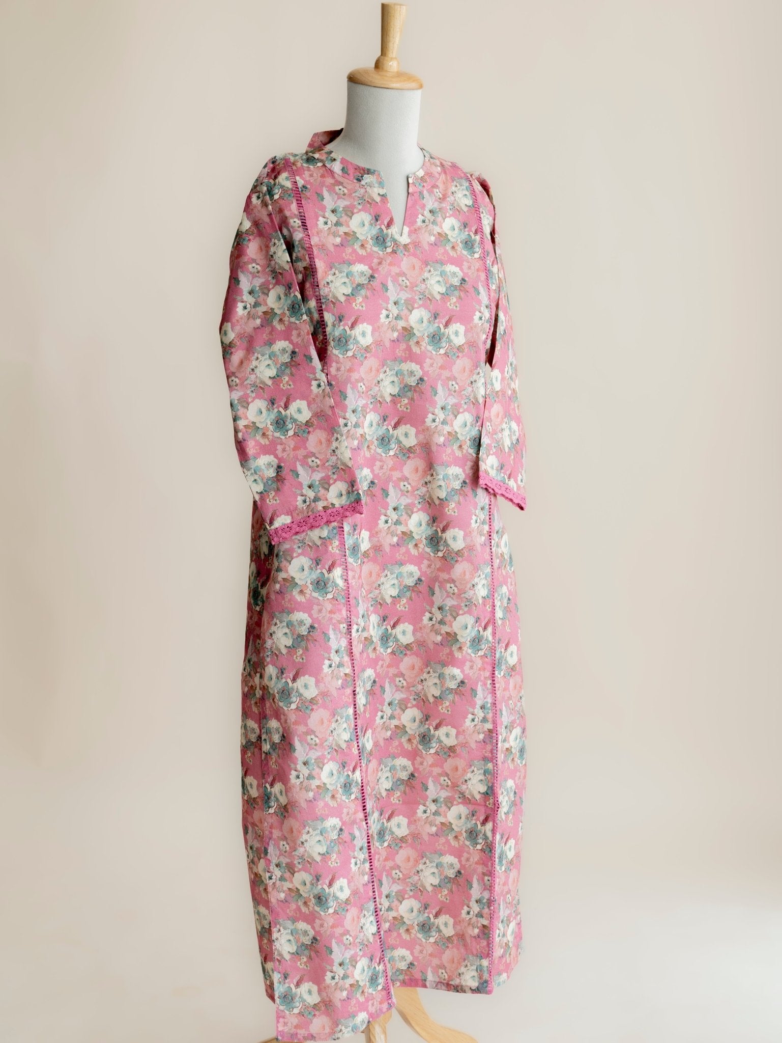 Reet Cotton Digital Print Straight Kurta - AINA