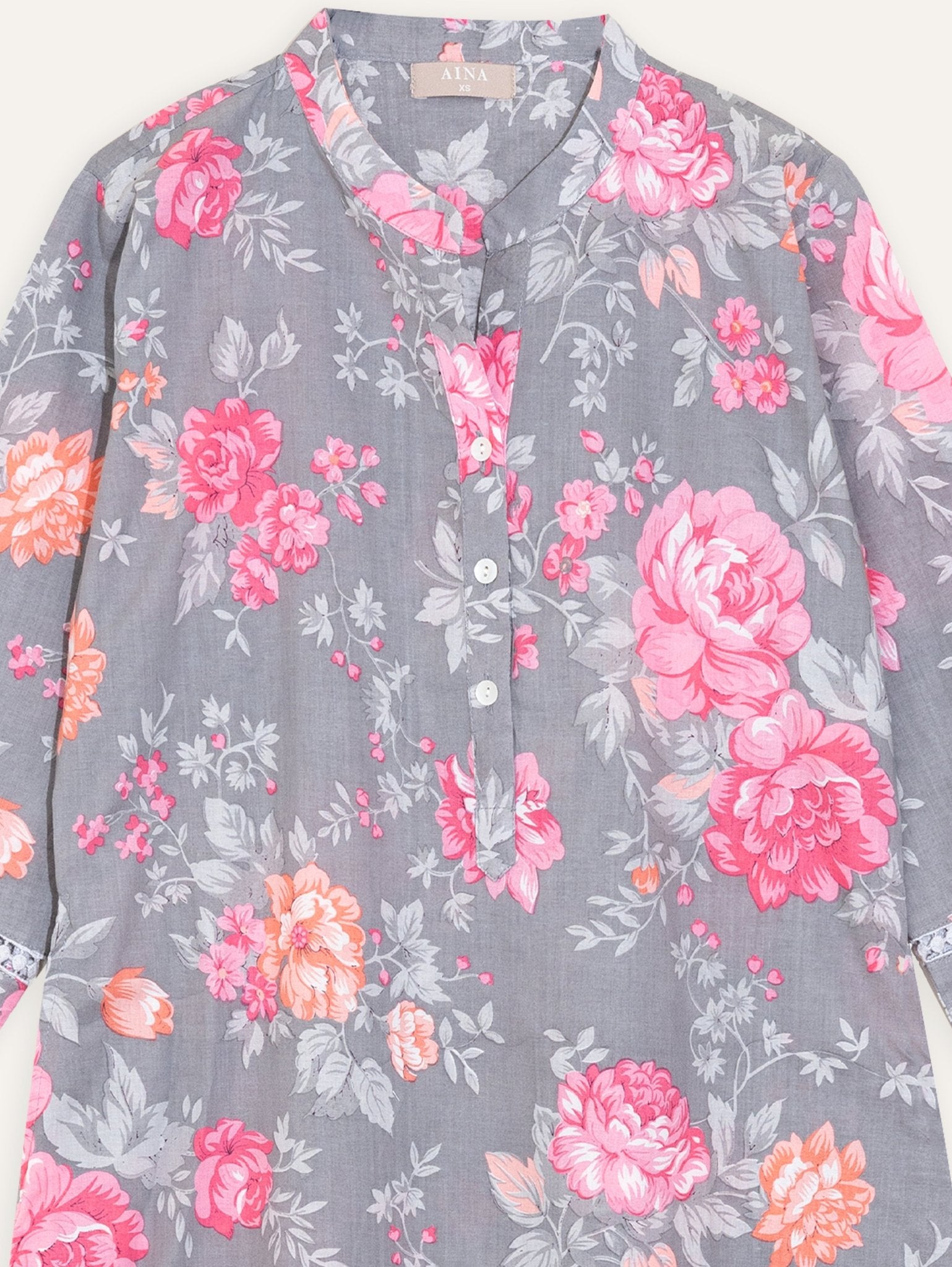 Revathi Cotton Digital Printed Straight Kurta - AINA
