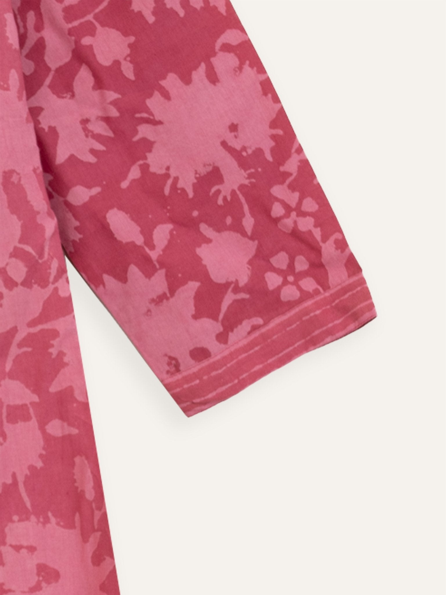 Ritulya Cotton Block Printed A - Line Kurta - AINA