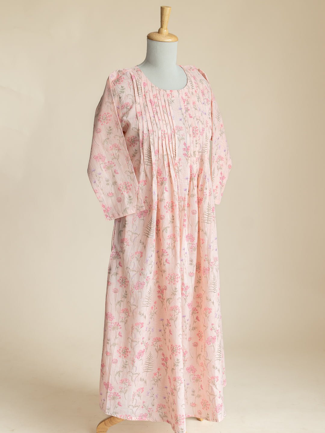 Ruhaima Cotton Digital Printed A - Line Kurta - AINA