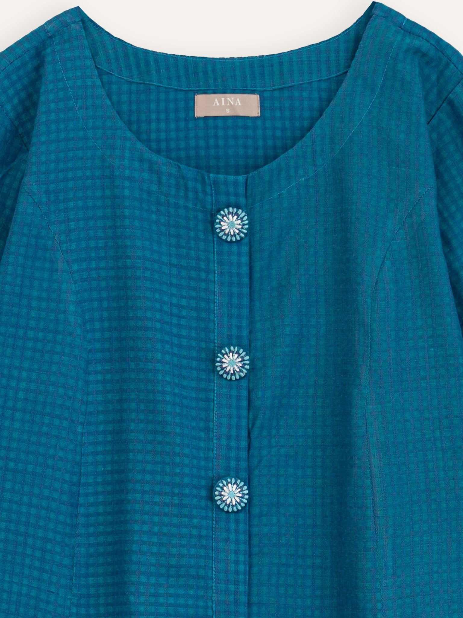 Ruhani Cotton Handloom A - Line Kurta - AINA