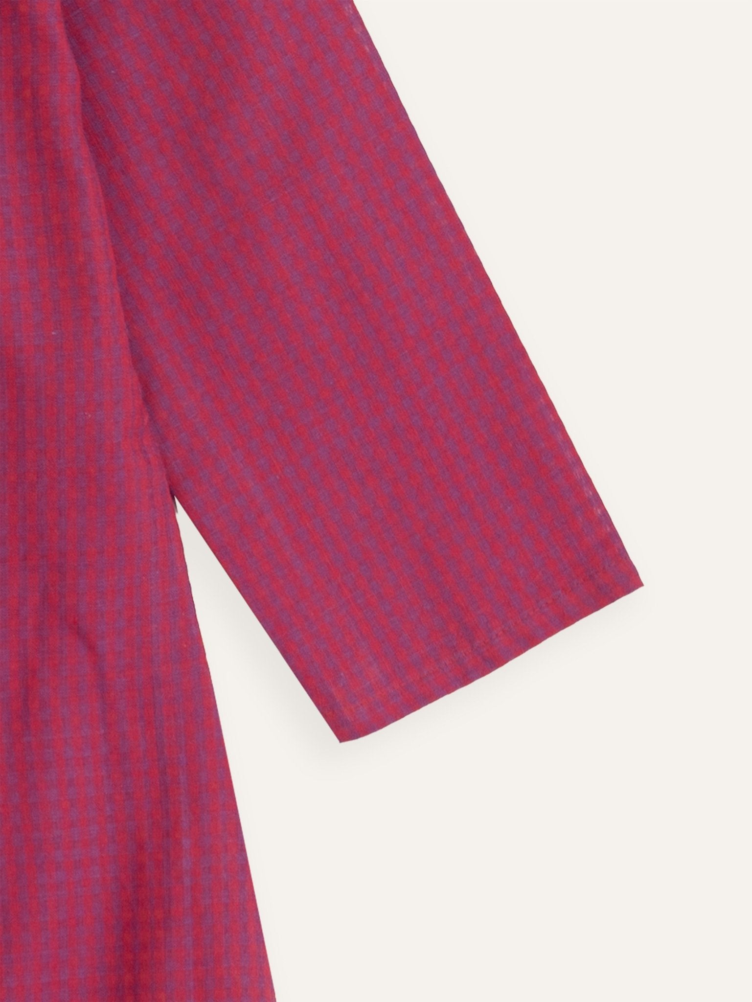 Rumi Cotton Handloom A - Line Kurta - AINA