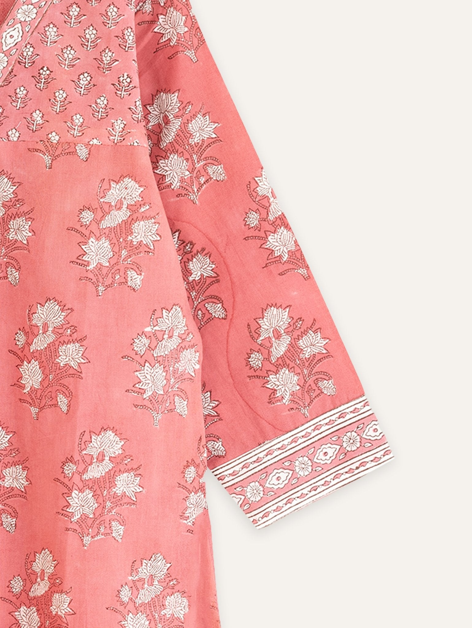 Rupa Cotton Block Printed Straight Kurta - AINA