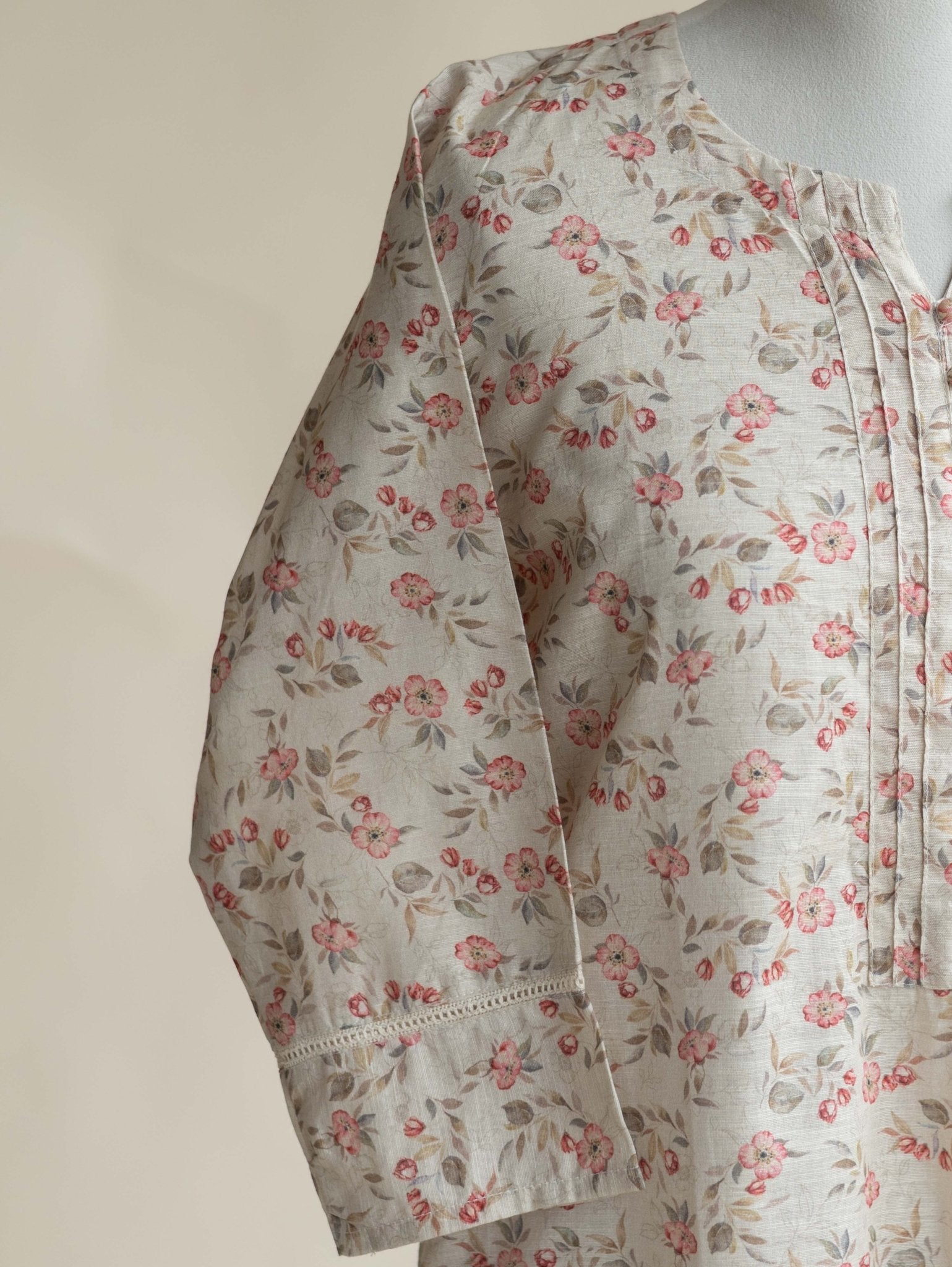 Savya Cotton Digital Printed Straight Kurta - AINA