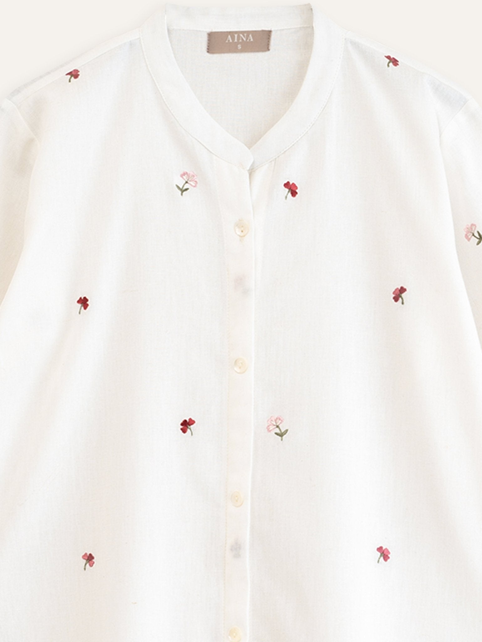 Swarna Cotton Handloom Embroidered A - Line Kurta - AINA