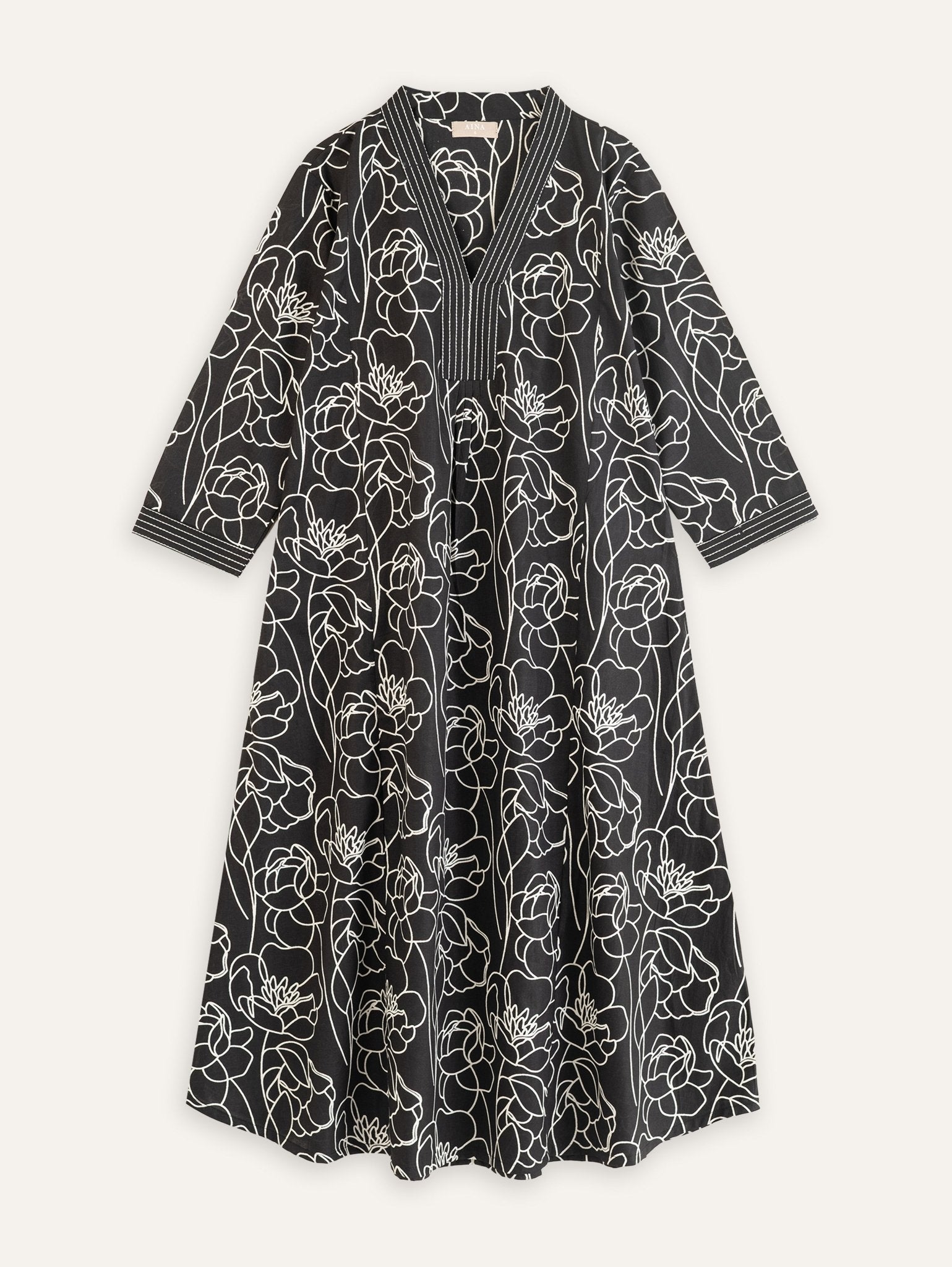 Swasti Cotton Printed A - Line Kurta - AINA