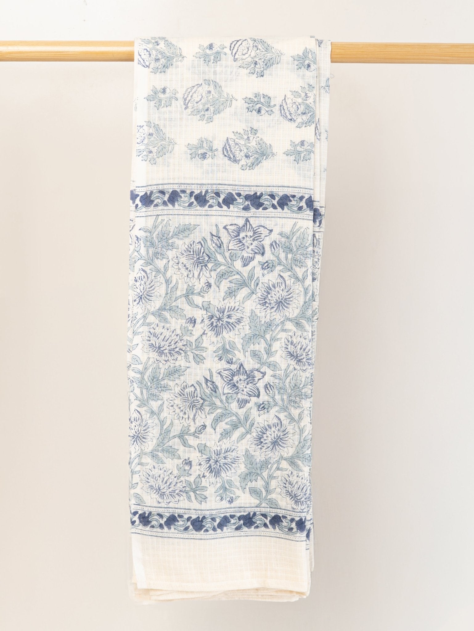 Wafa Kota Doria Block Printed Dupatta - AINA