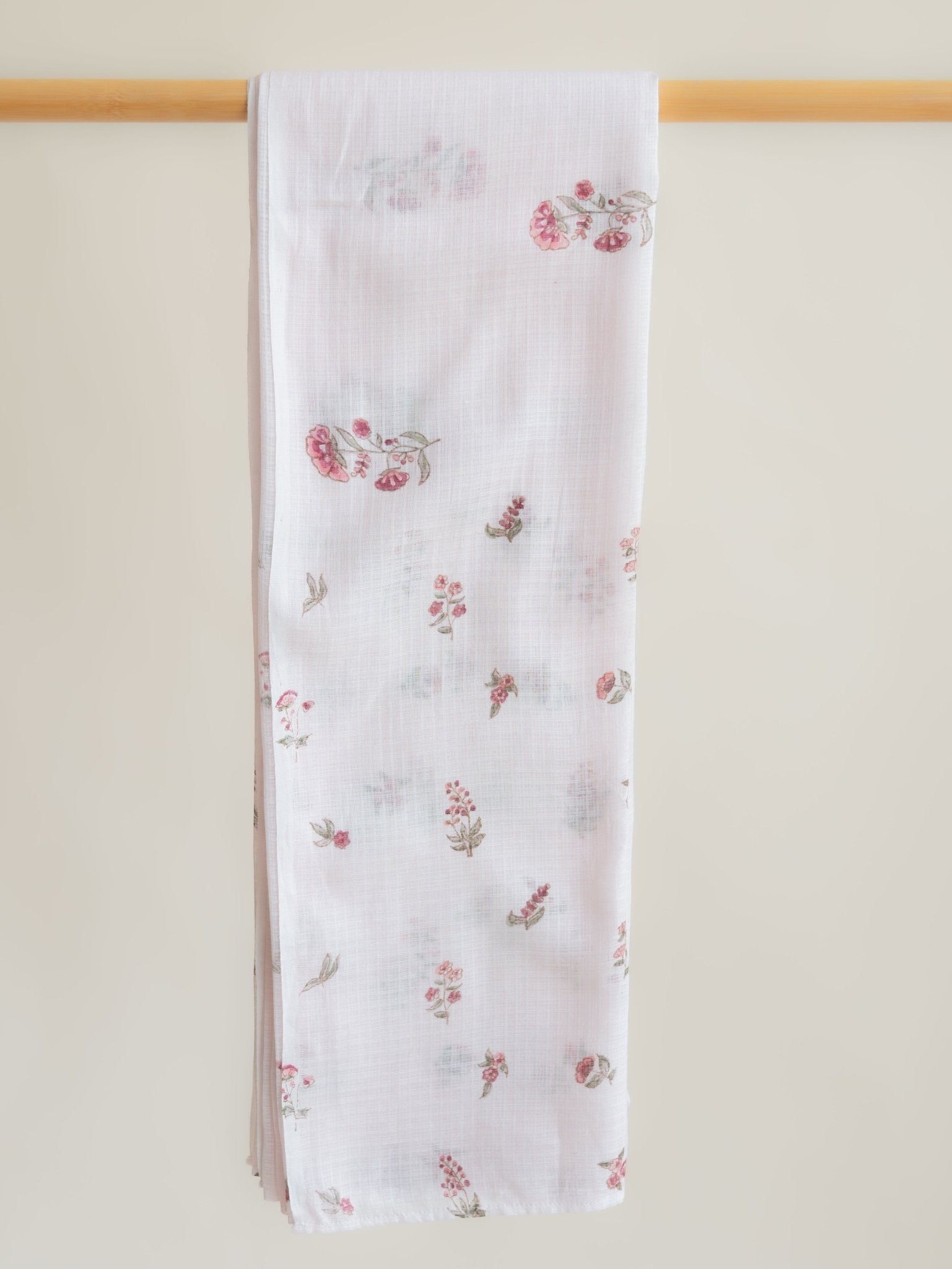 Zalfa Cotton Block Printed A - Line Suit Set - AINA