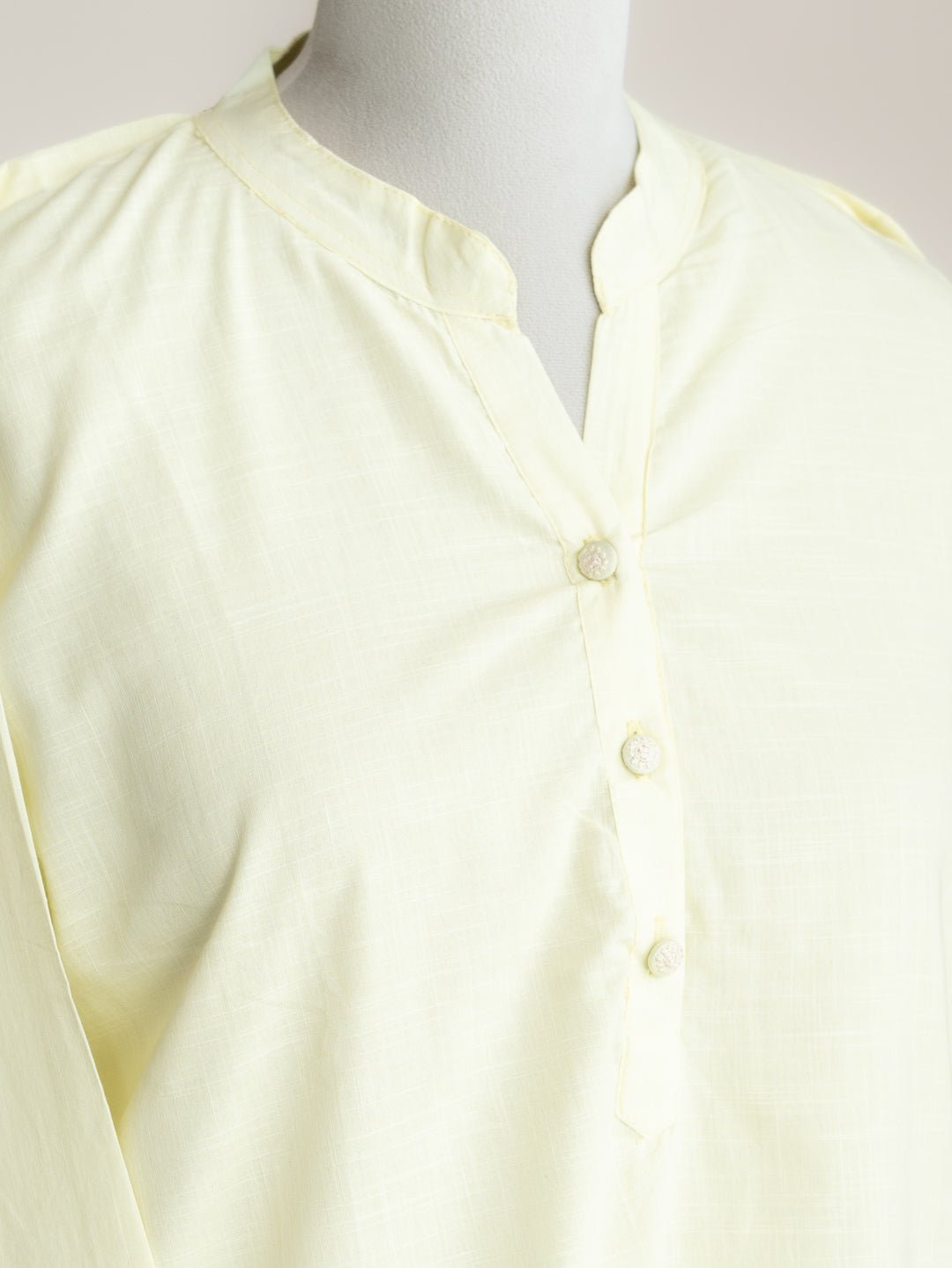 Zia Cotton Embroidered Straight Kurta - AINA