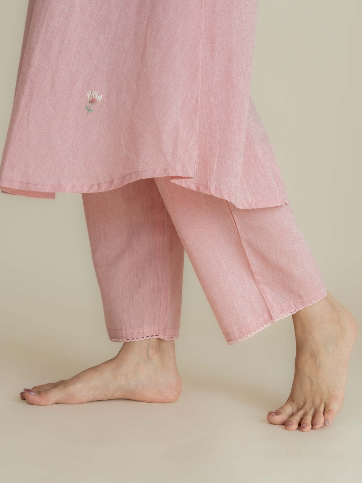Zimal Cotton Plain Palazzo - AINA