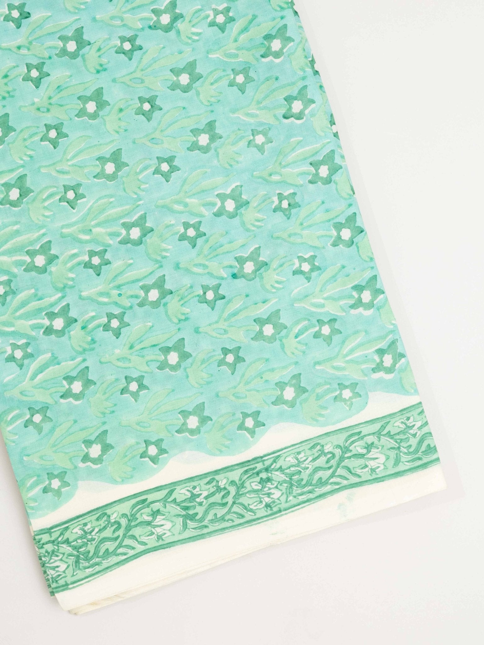 Cotton Hand Block Print Fabric - AINA