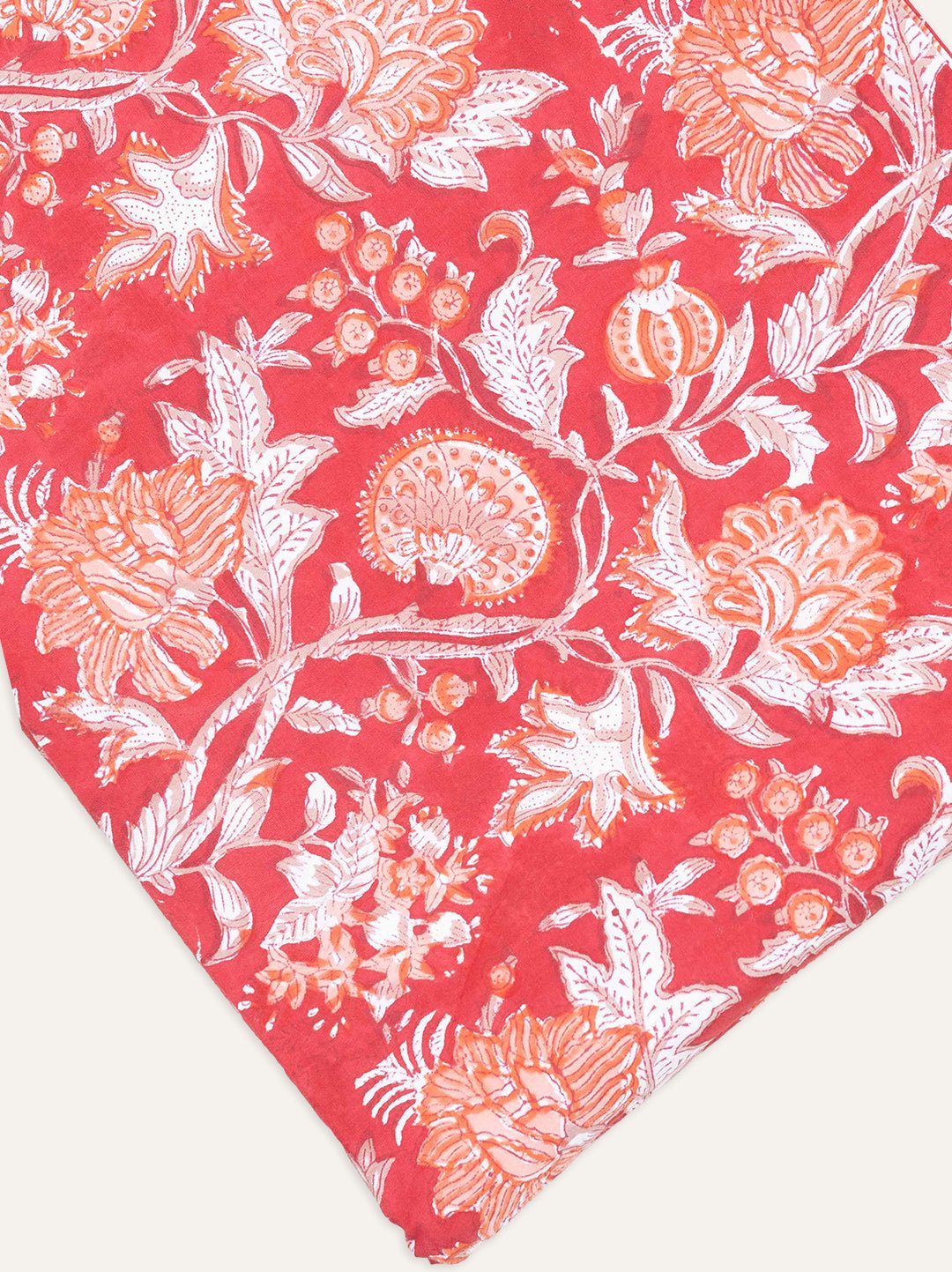 Cotton Hand Block Print Fabric - AINA