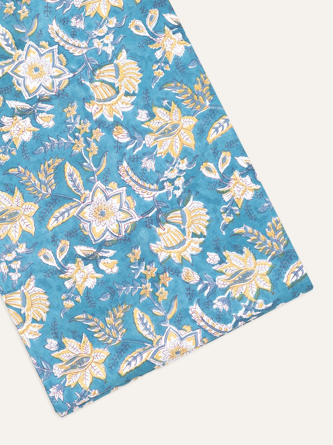 Cotton Hand Block Print Fabric - AINA