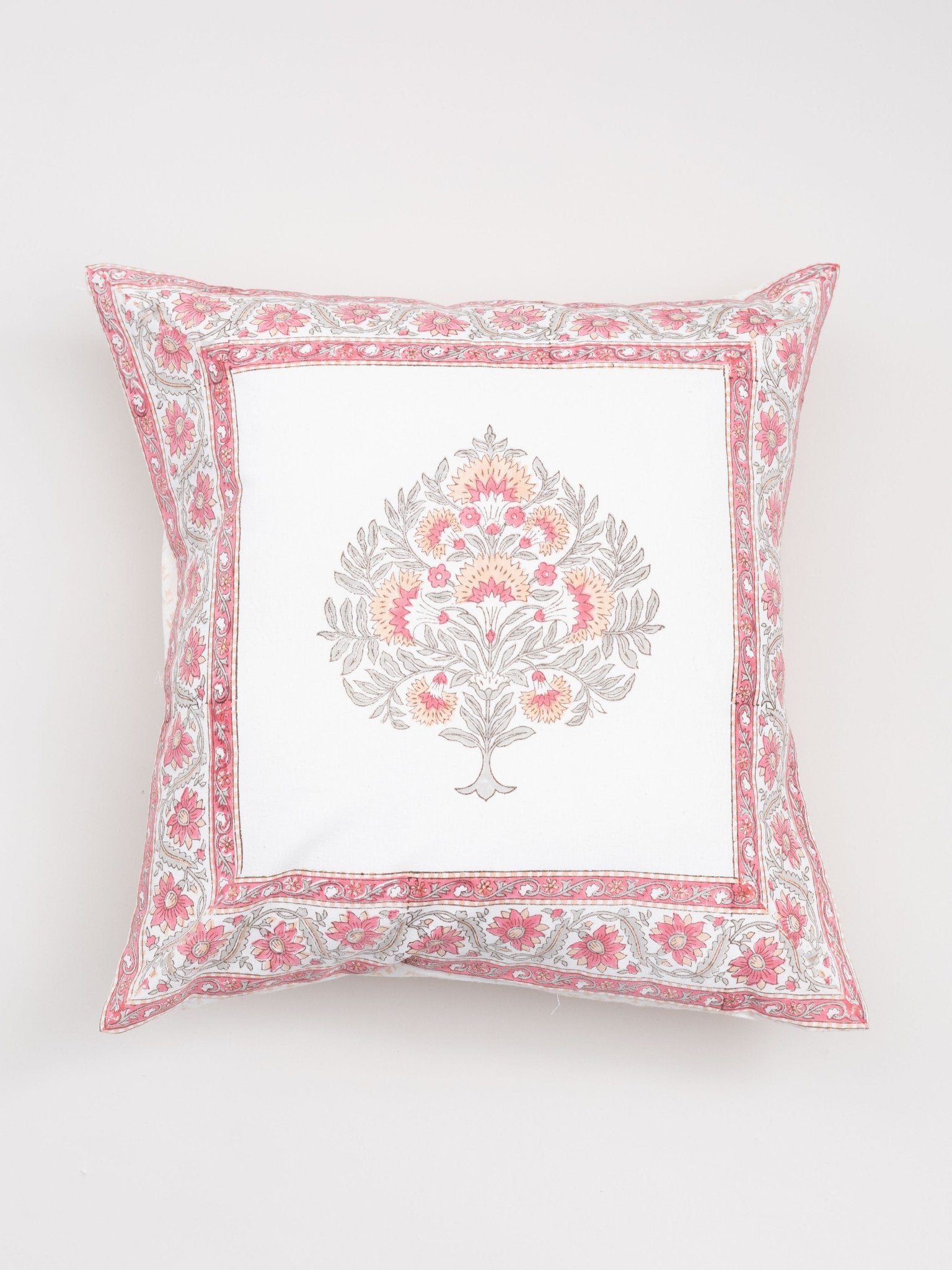 Hand Block Printed Cushion Cover - AINA