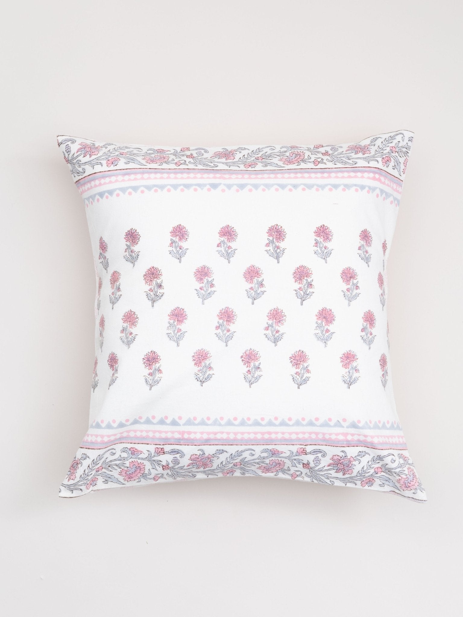 Hand Block Printed Cushion Cover - AINA