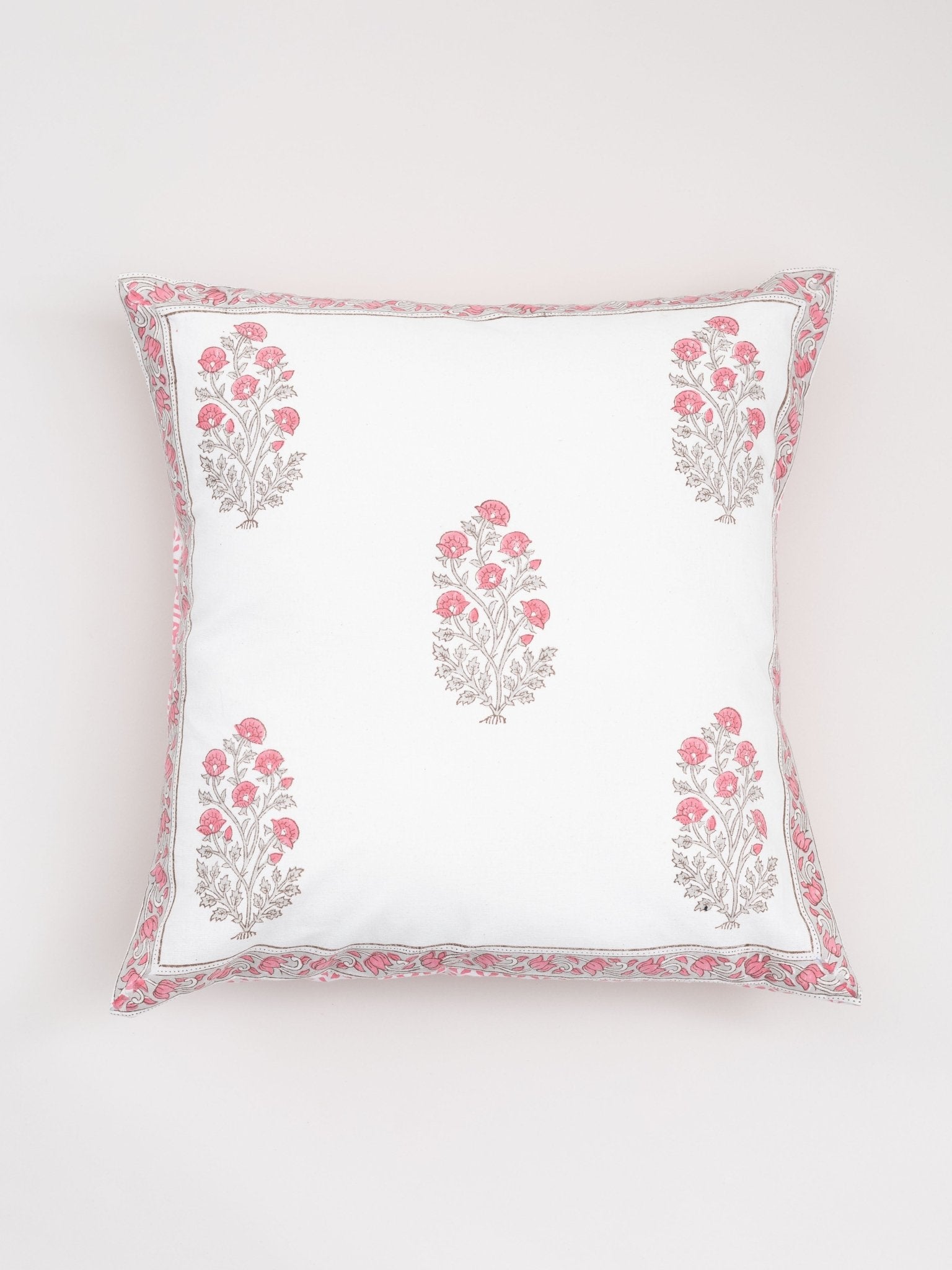 Hand Block Printed Cushion Cover - AINA