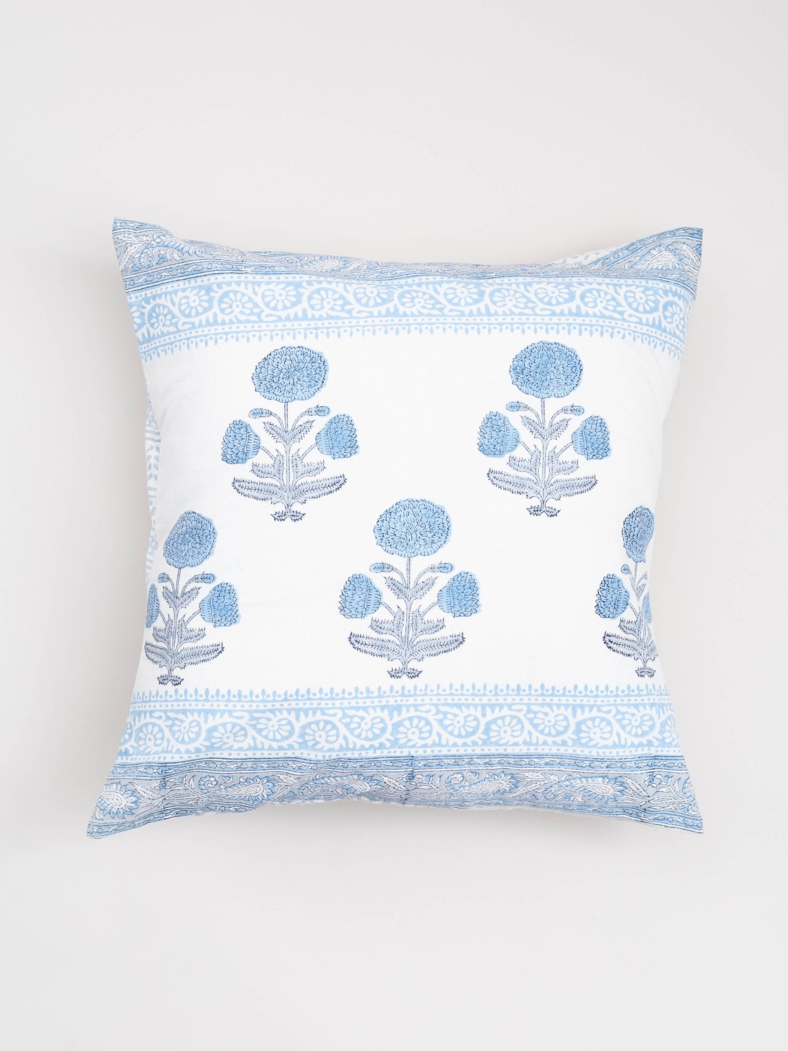 Hand Block Printed Cushion Cover - AINA