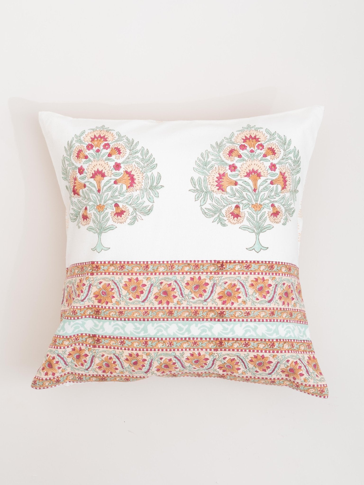 Hand Block Printed Cushion Cover - AINA