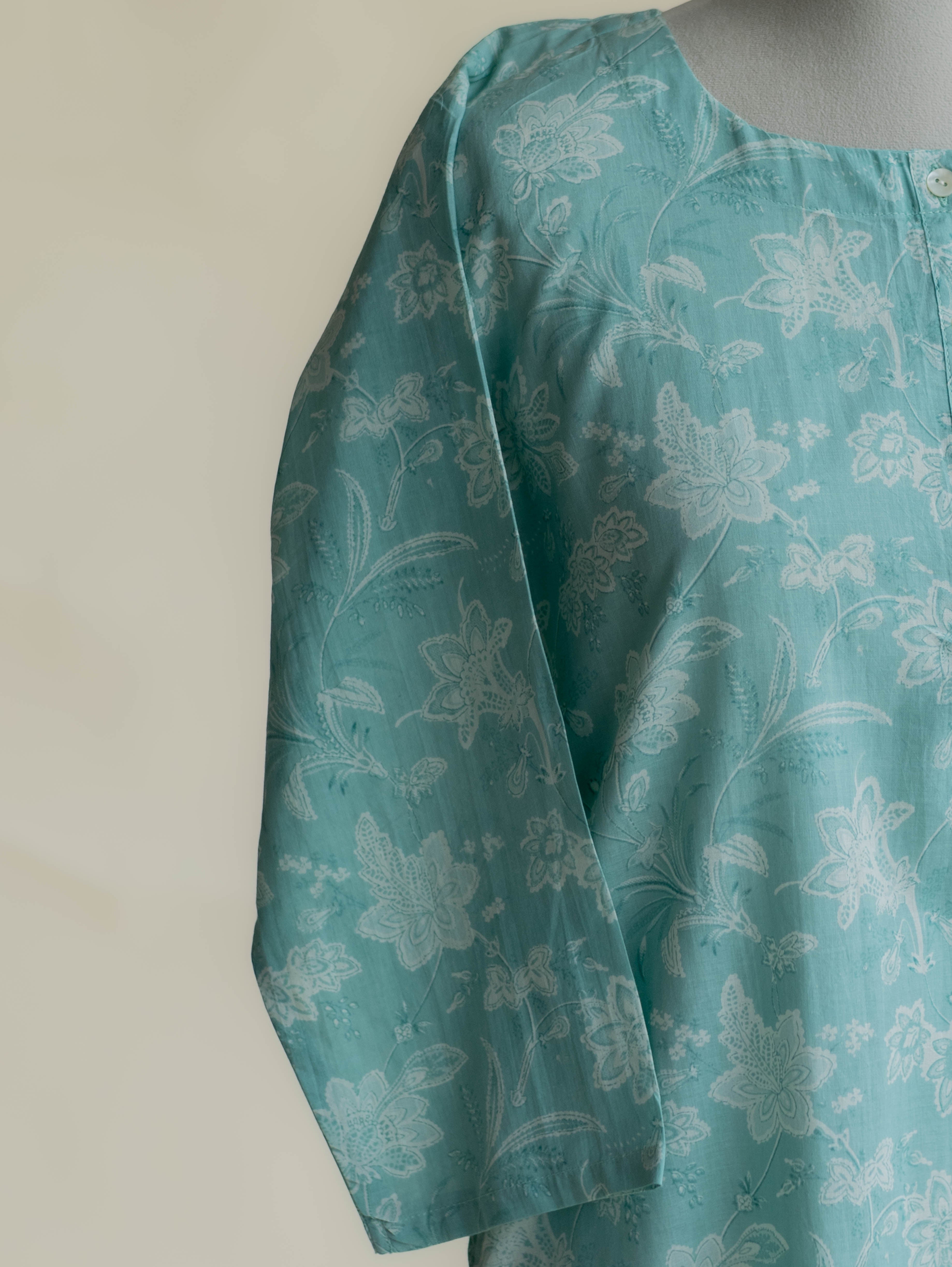 Alaka Cotton Printed Straight Kurta