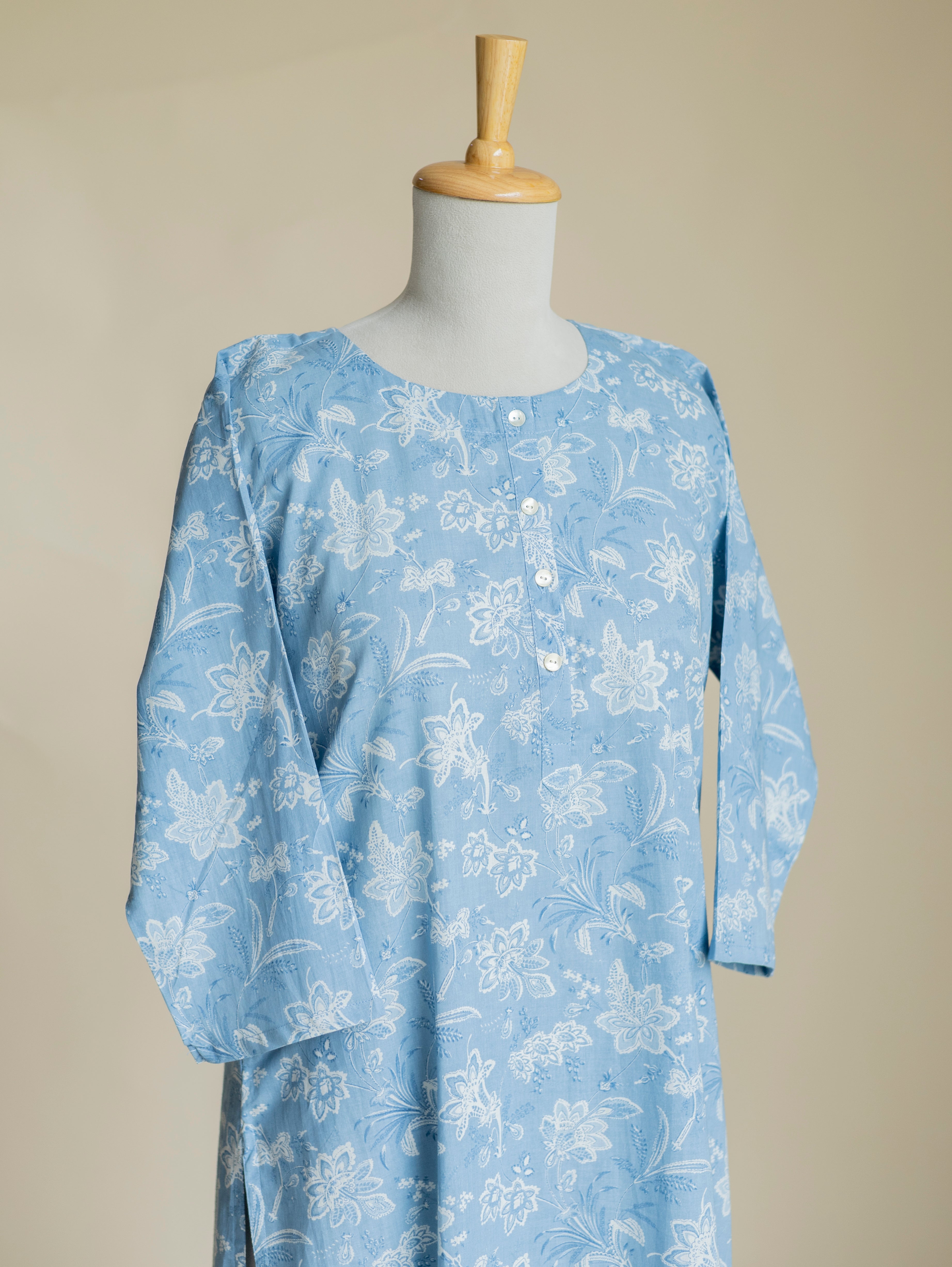 Anmira Cotton Printed Straight Kurta