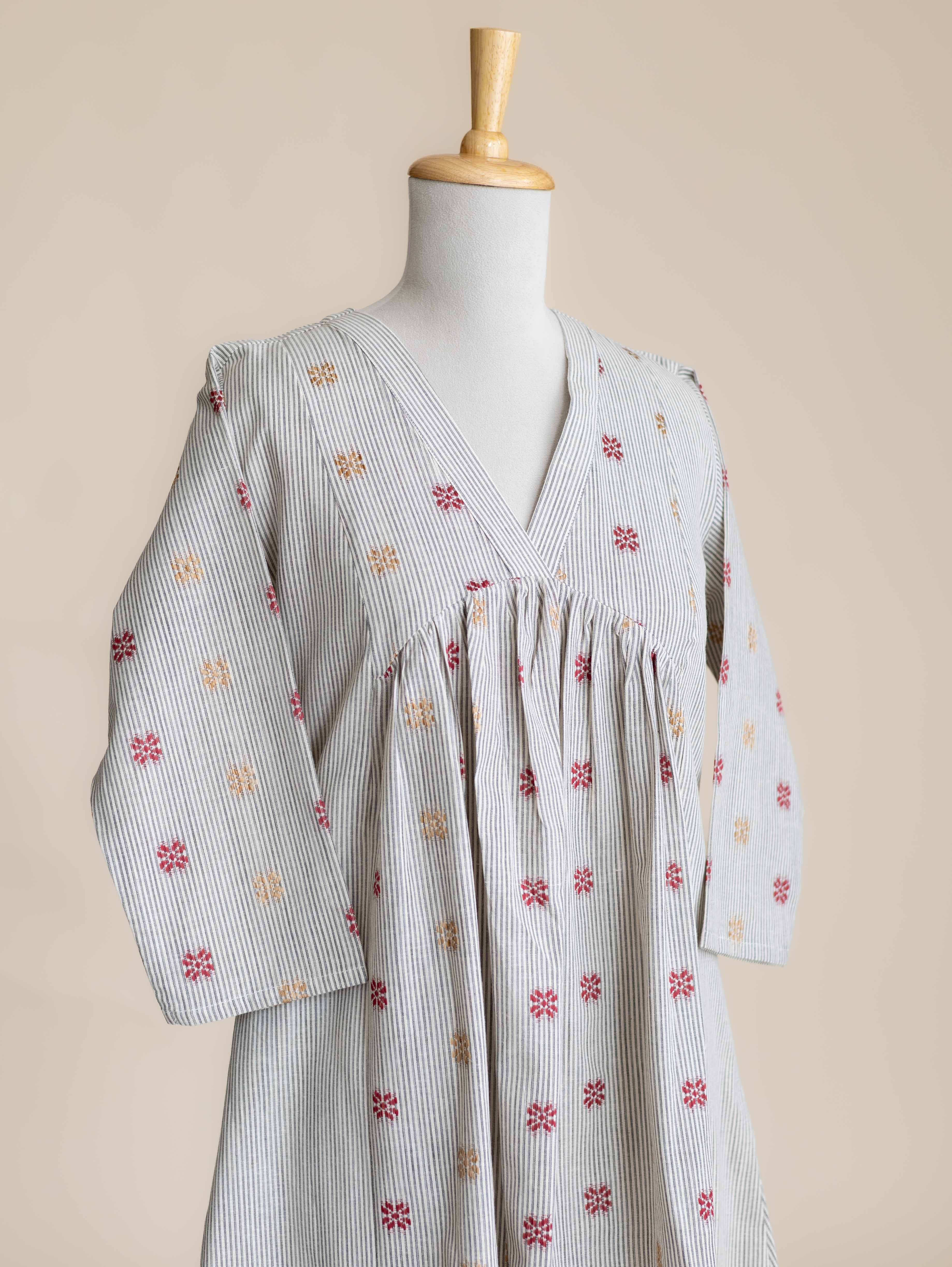 Afshira Cotton Handloom A-Line Kurta