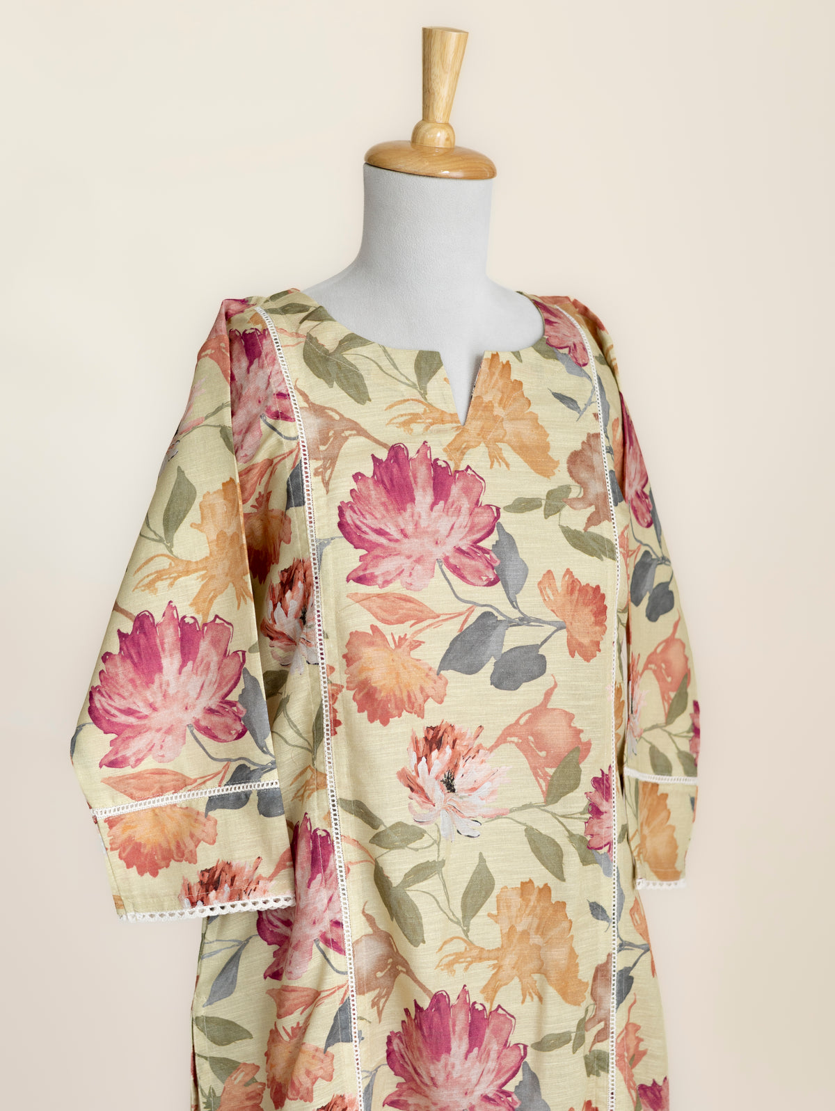 Shanaya Cotton Digital Printed Straight Kurta