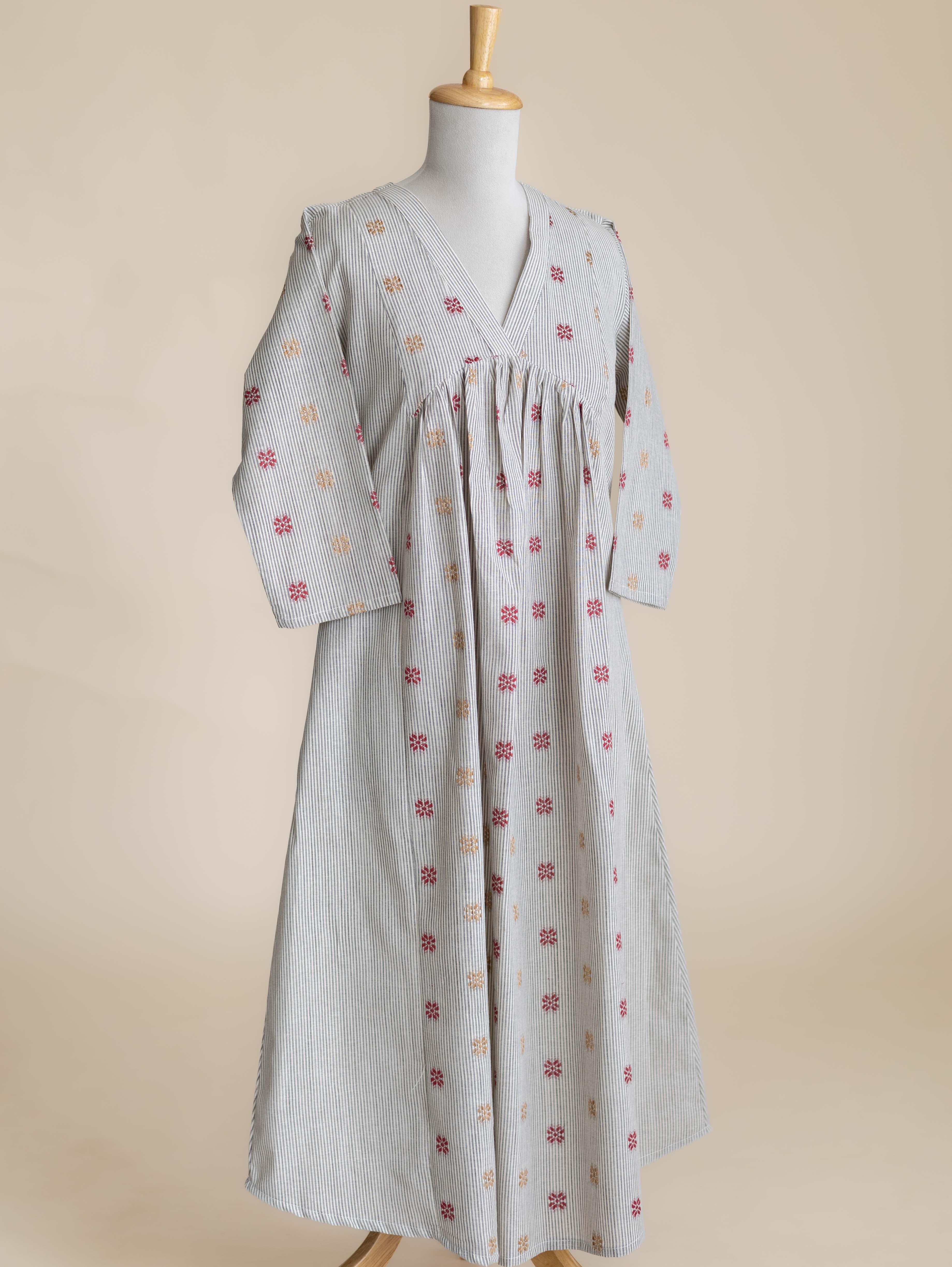 Afshira Cotton Handloom A-Line Kurta
