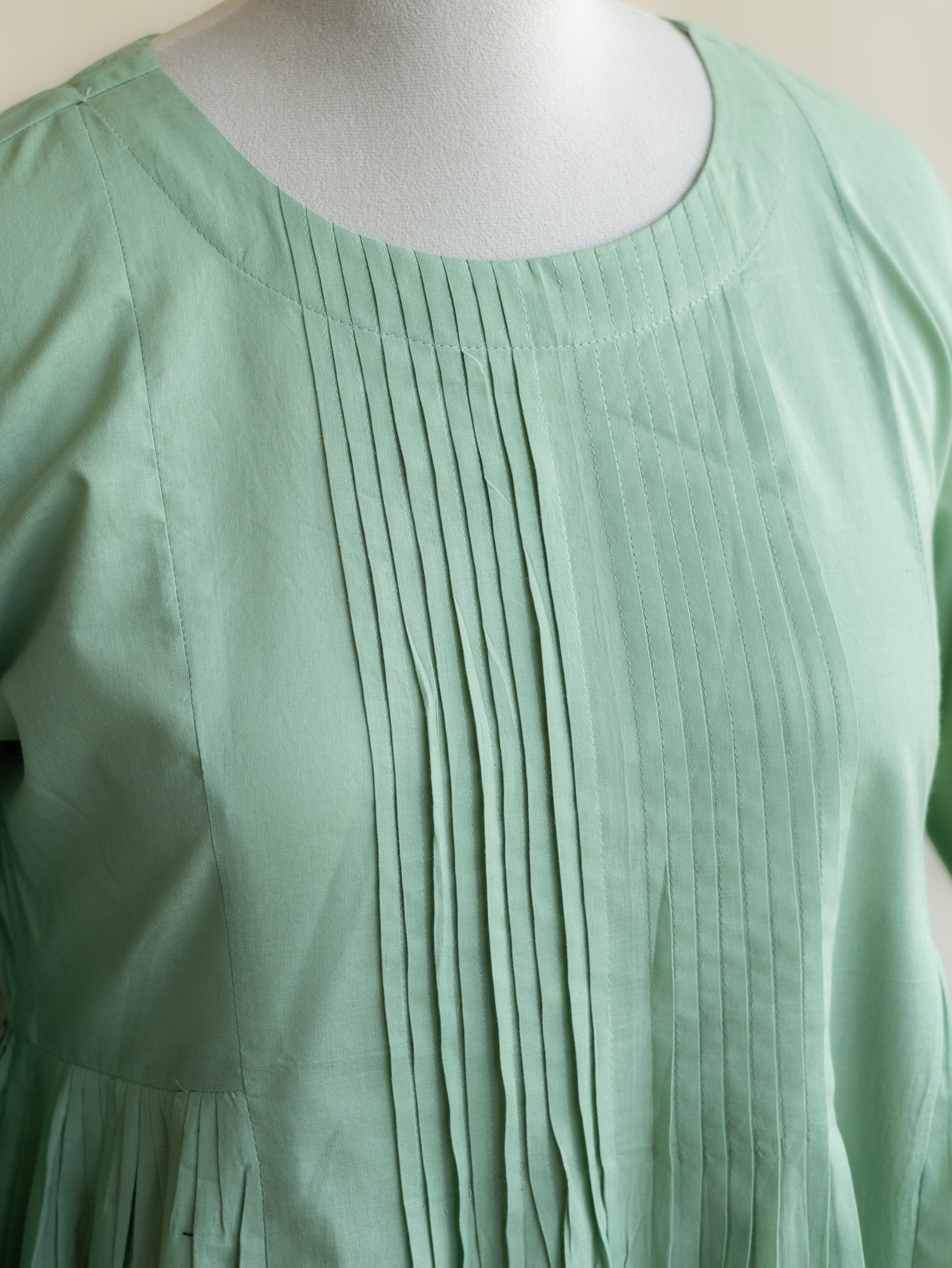 Alaya Cotton Embroidered A-Line Kurta