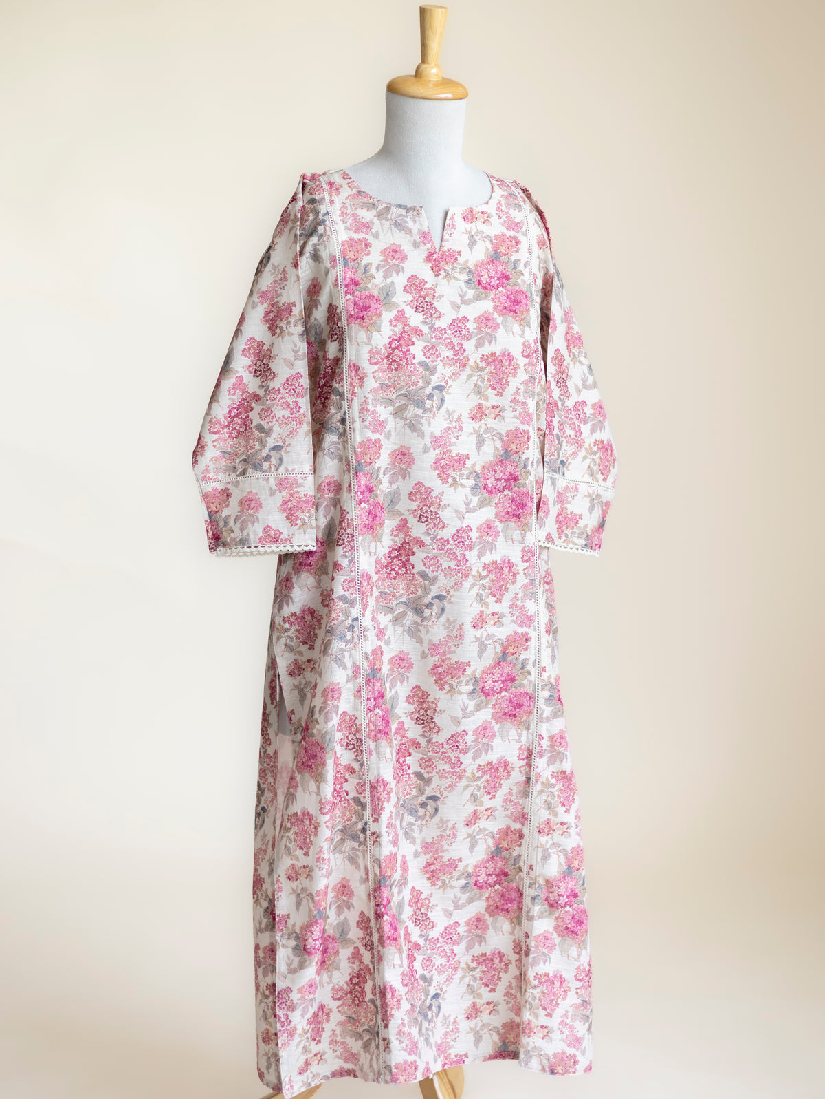 Hessa Cotton Digital Printed Straight  Kurta