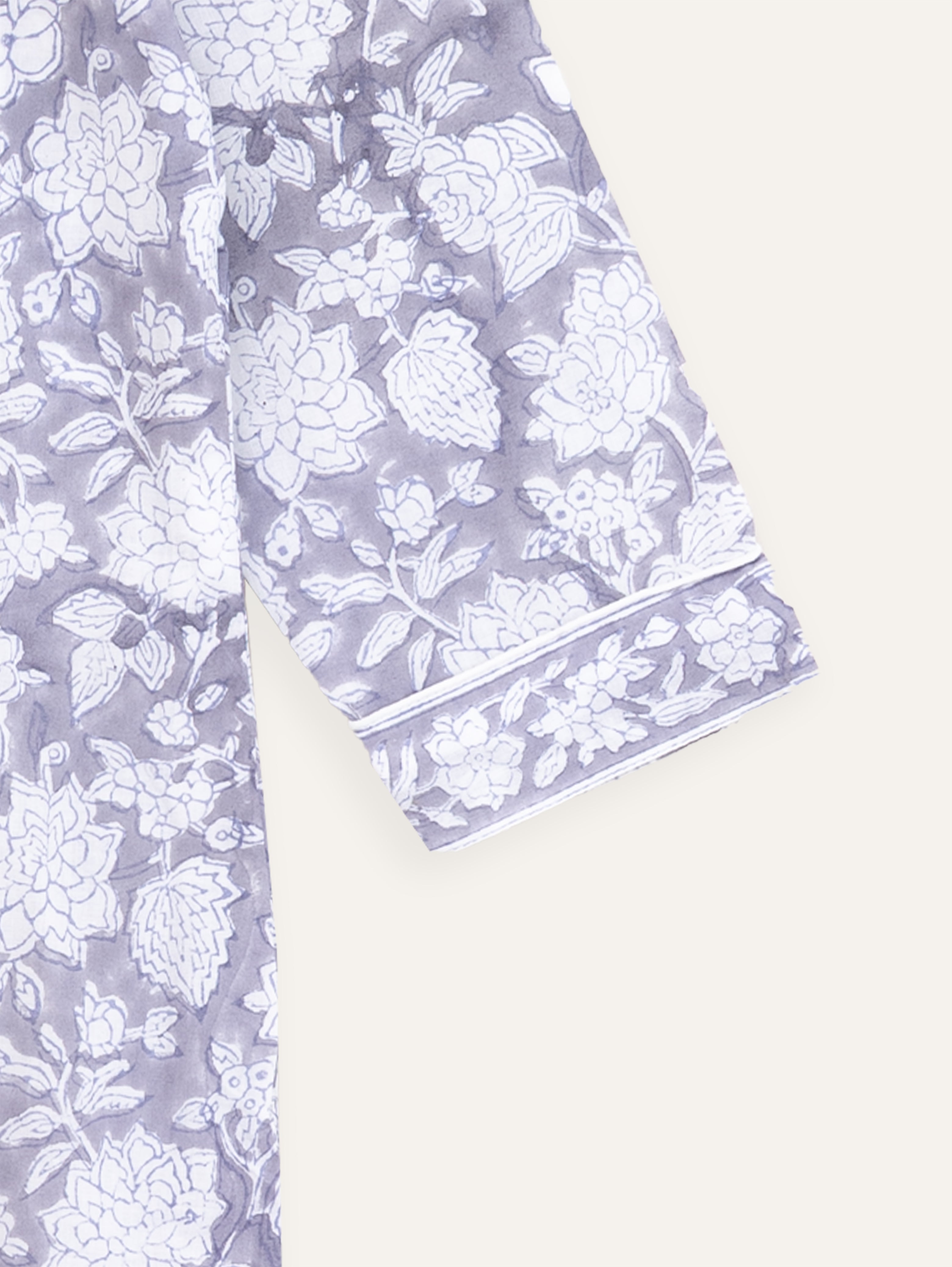 Shyma Cotton Block Printed Straight Kurta