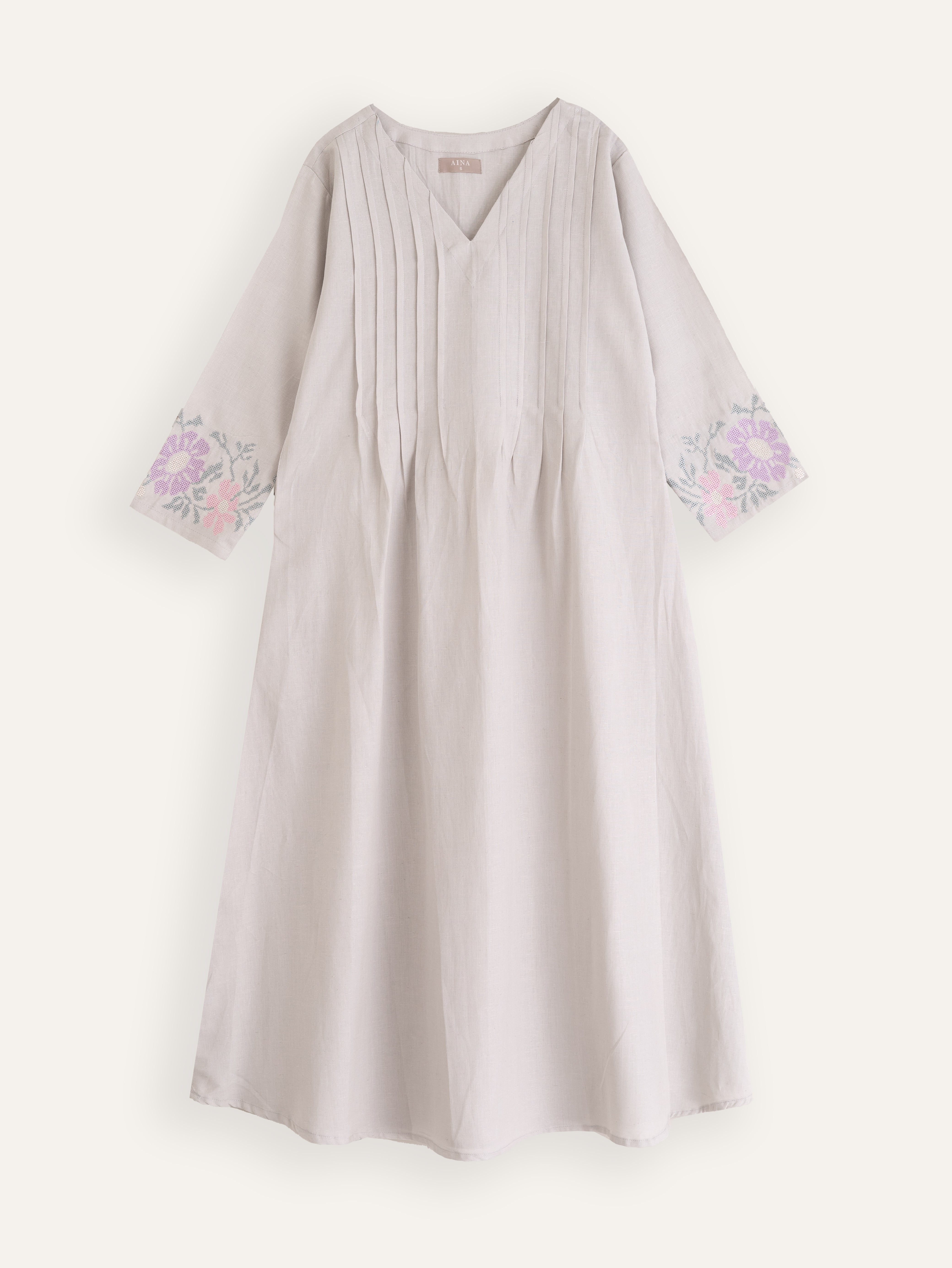 Ishita Cotton Embroidered A-Line Kurta