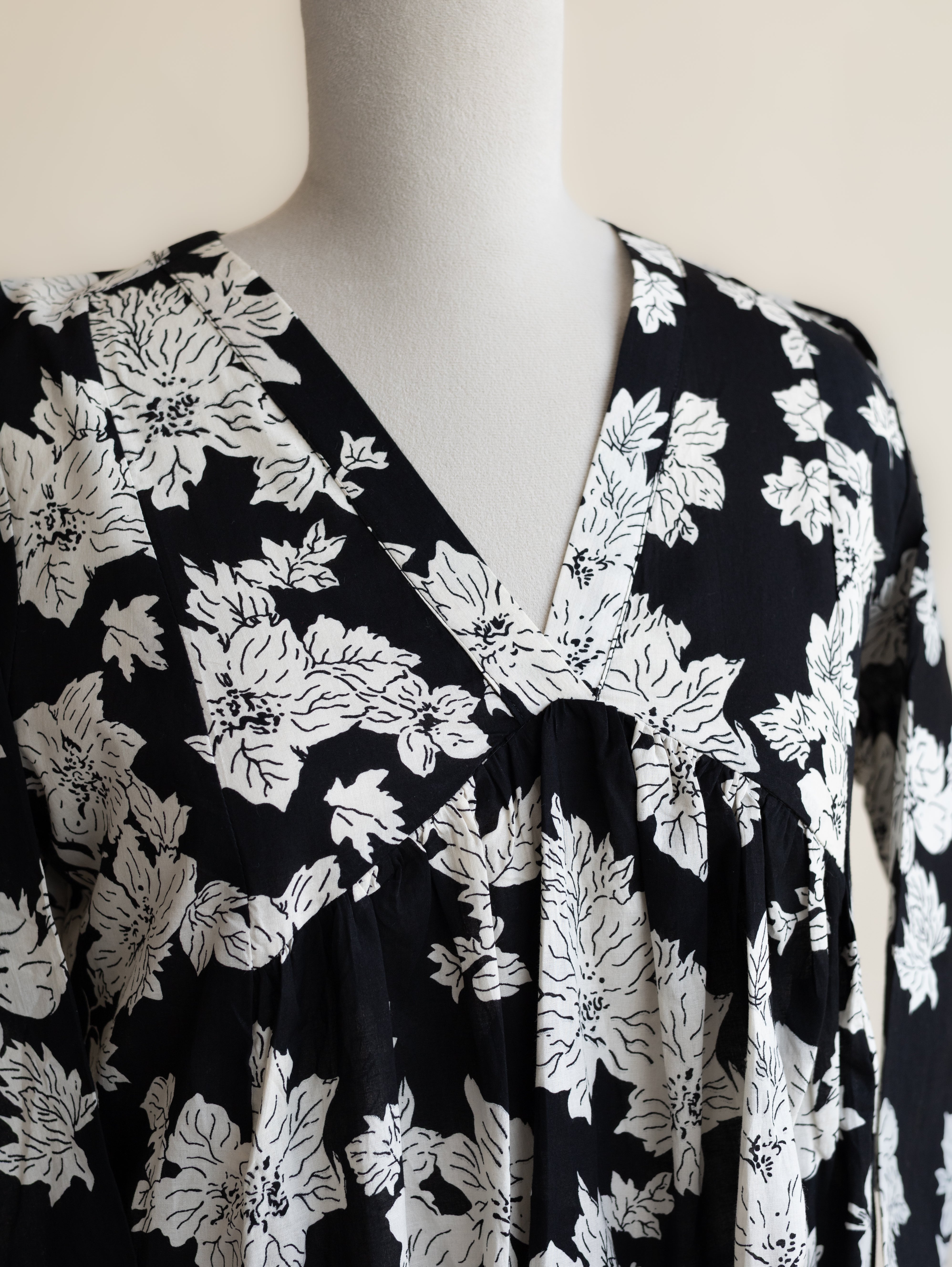 Kaira Cotton Printed A-Line Kurta