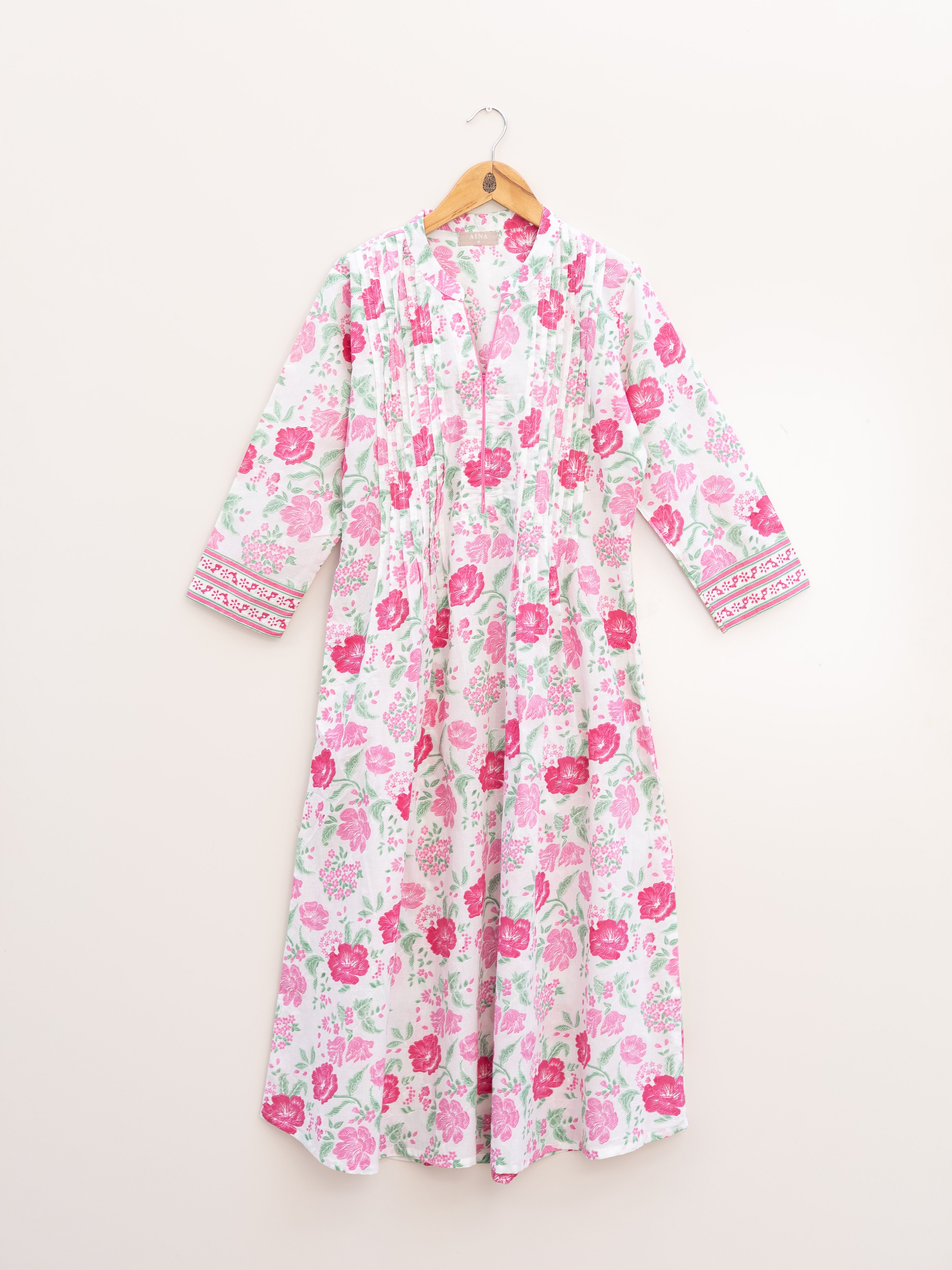 Cotton Printed A-Line Kurta