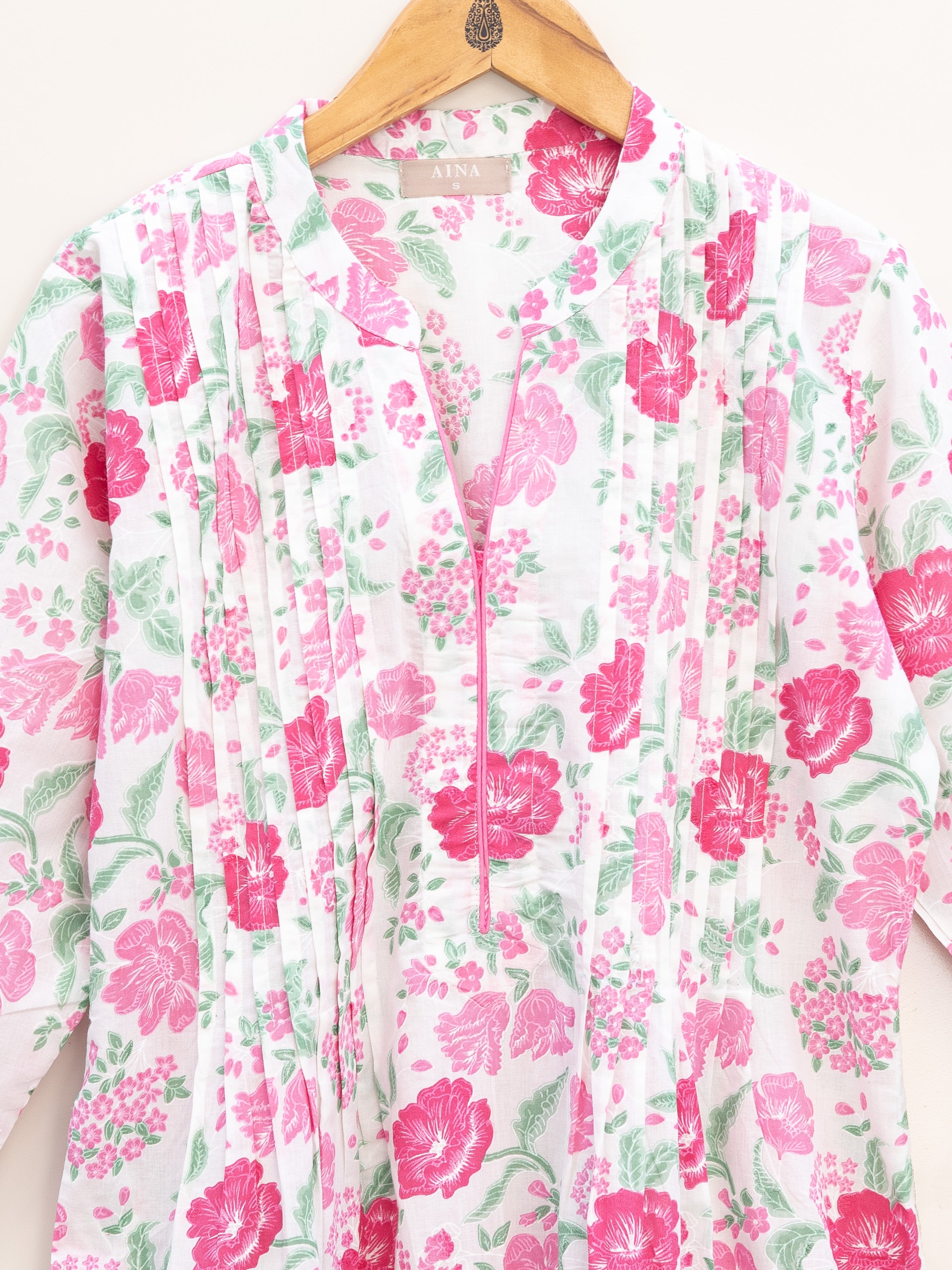 Cotton Printed A-Line Kurta