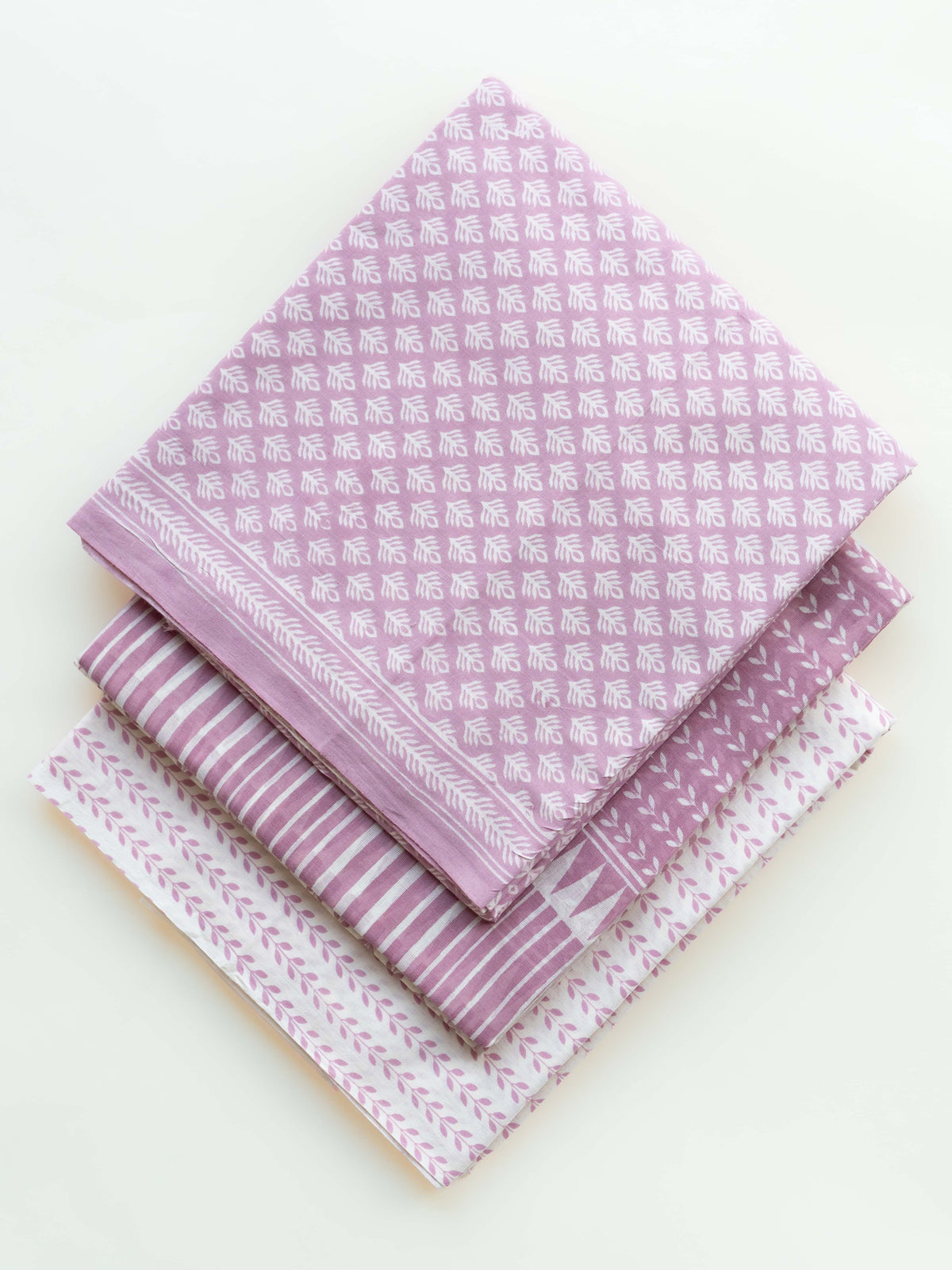 Izah Cotton Block Printed Unstitched Suit Set - 3 Piece
