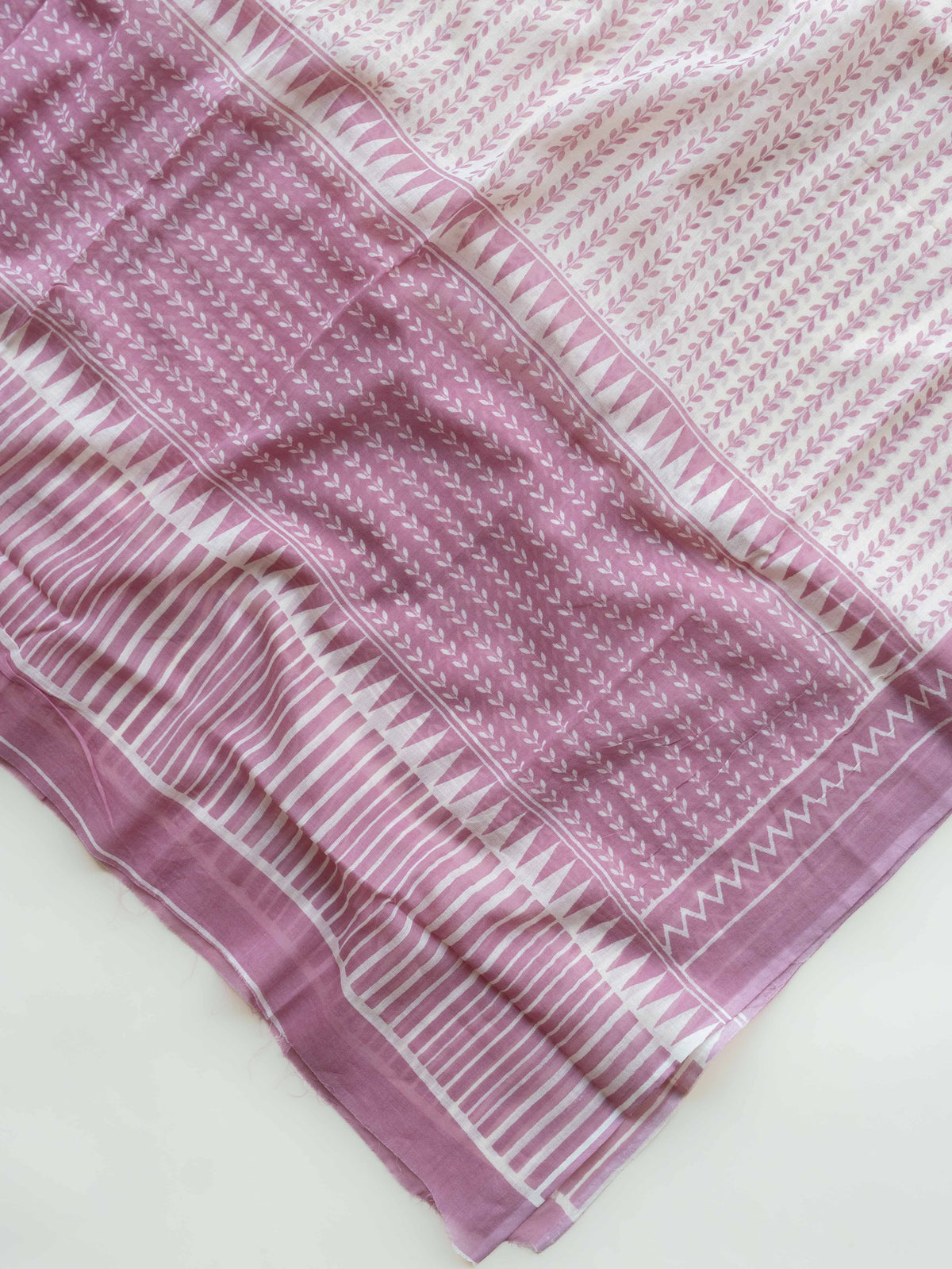 Izah Cotton Block Printed Unstitched Suit Set - 3 Piece