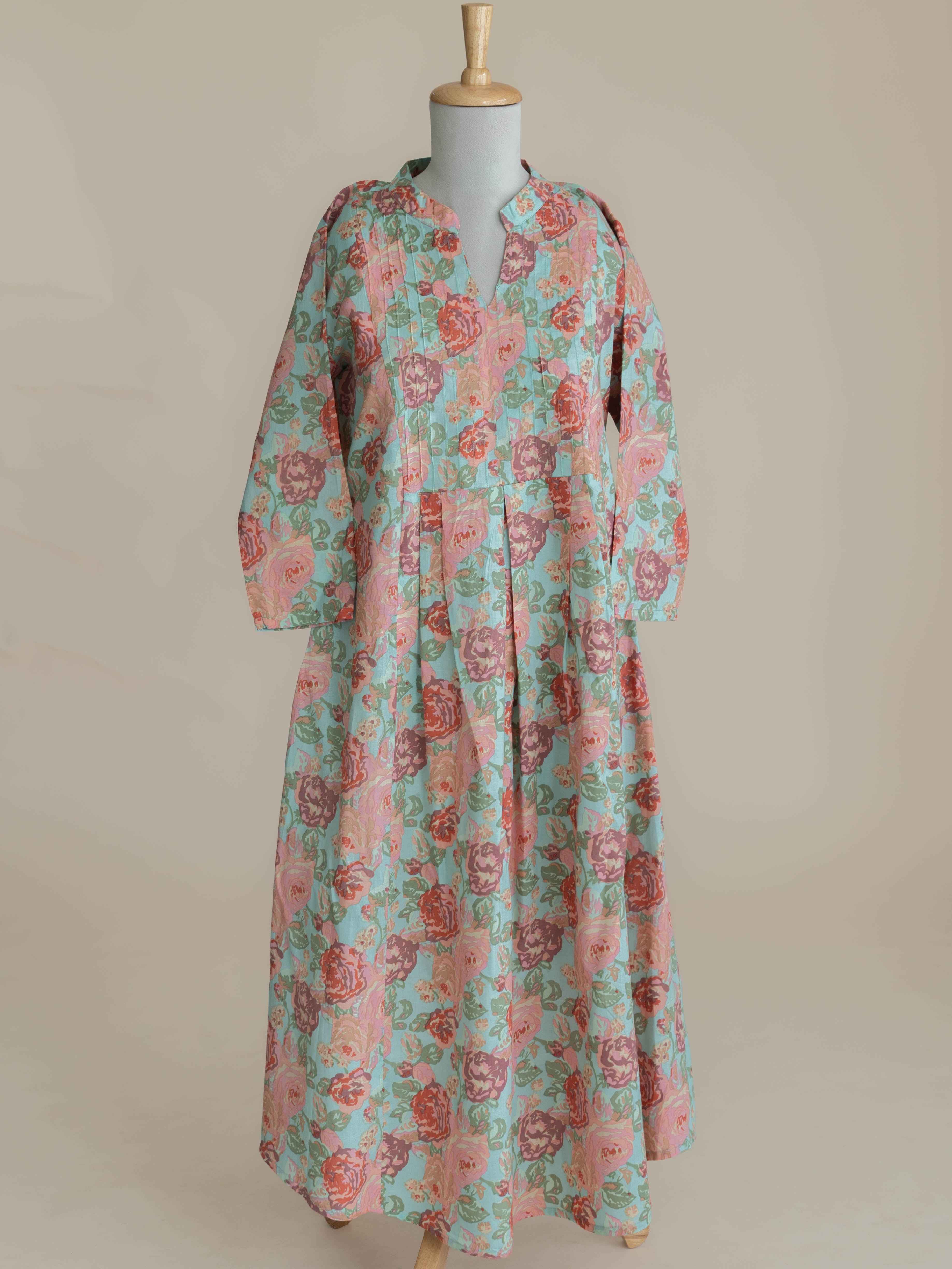 Reyah Cotton Printed A-Line Kurta