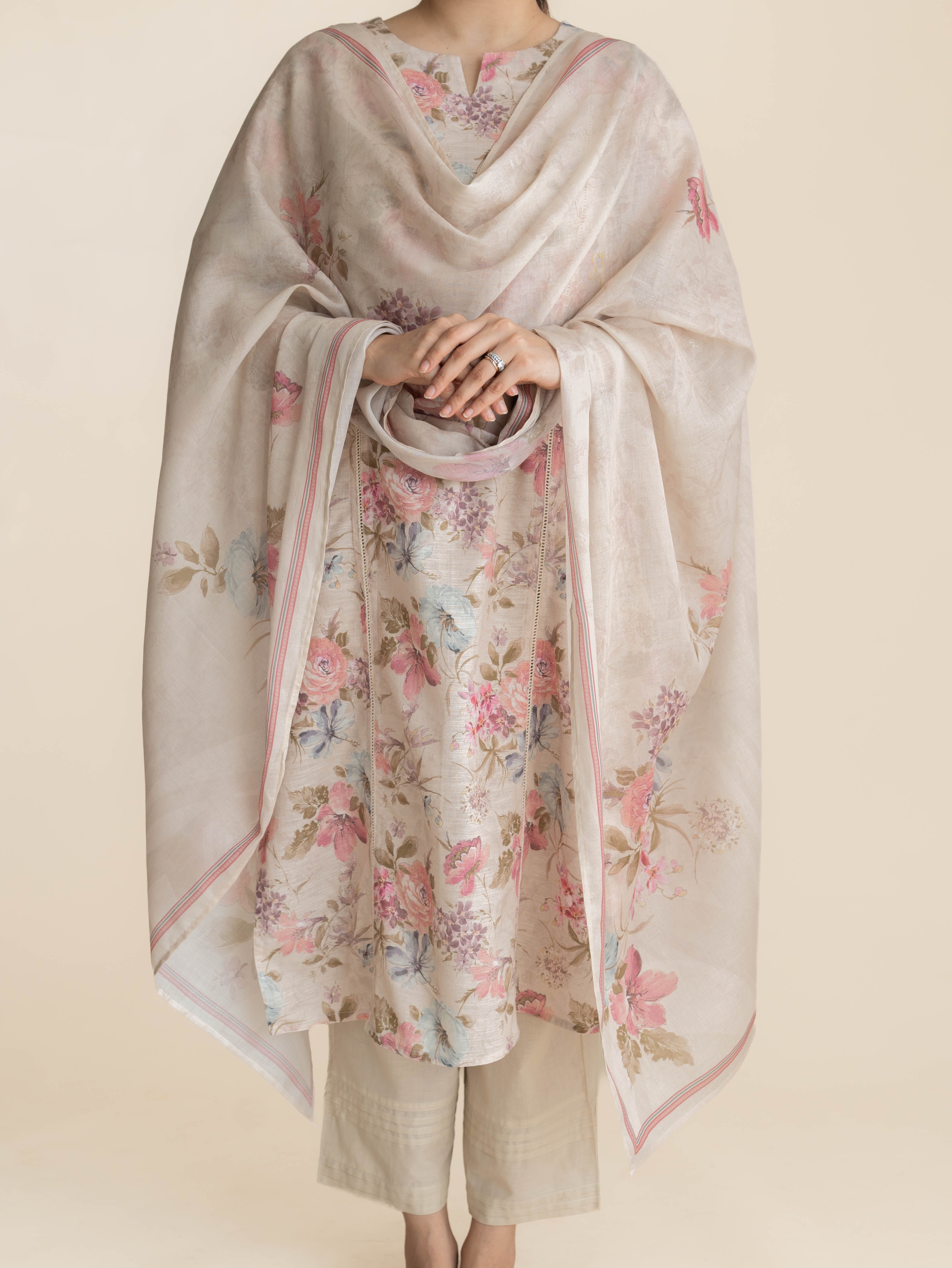 Alka Cotton Digital Printed Straight Suit Set