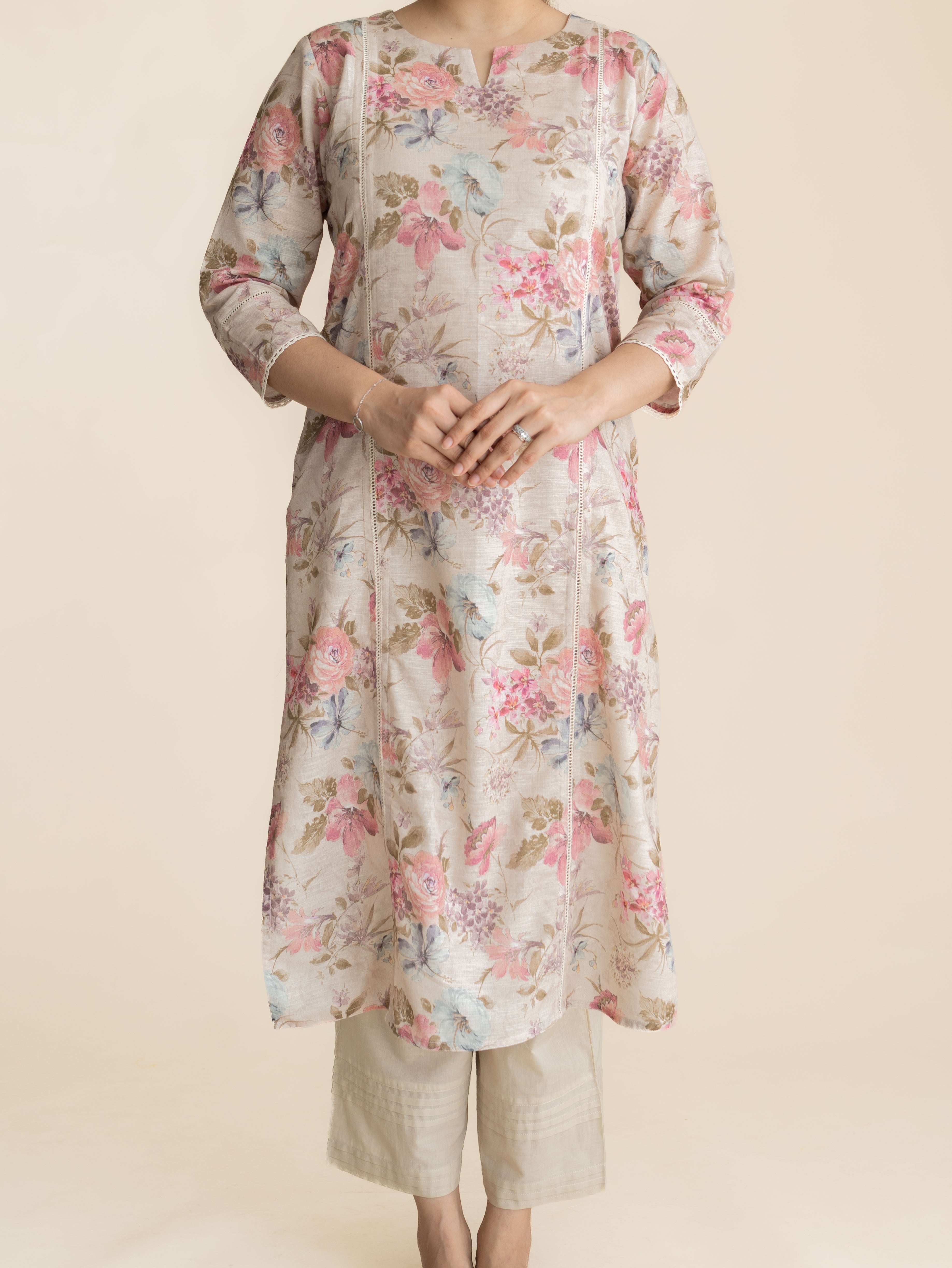 Alka Cotton Digital Printed Straight Suit Set