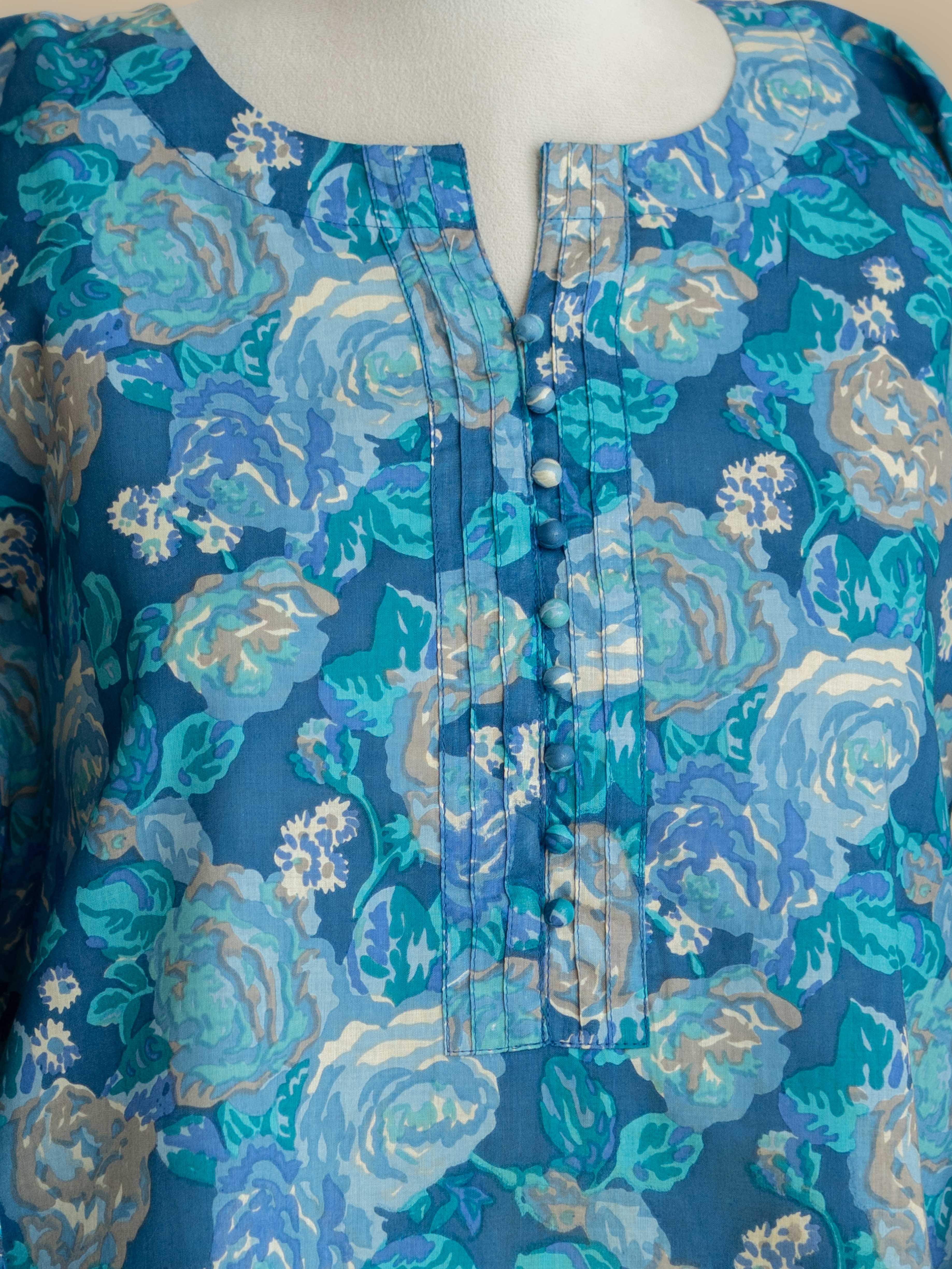 Hawa Cotton Block Printed Straight Kurta
