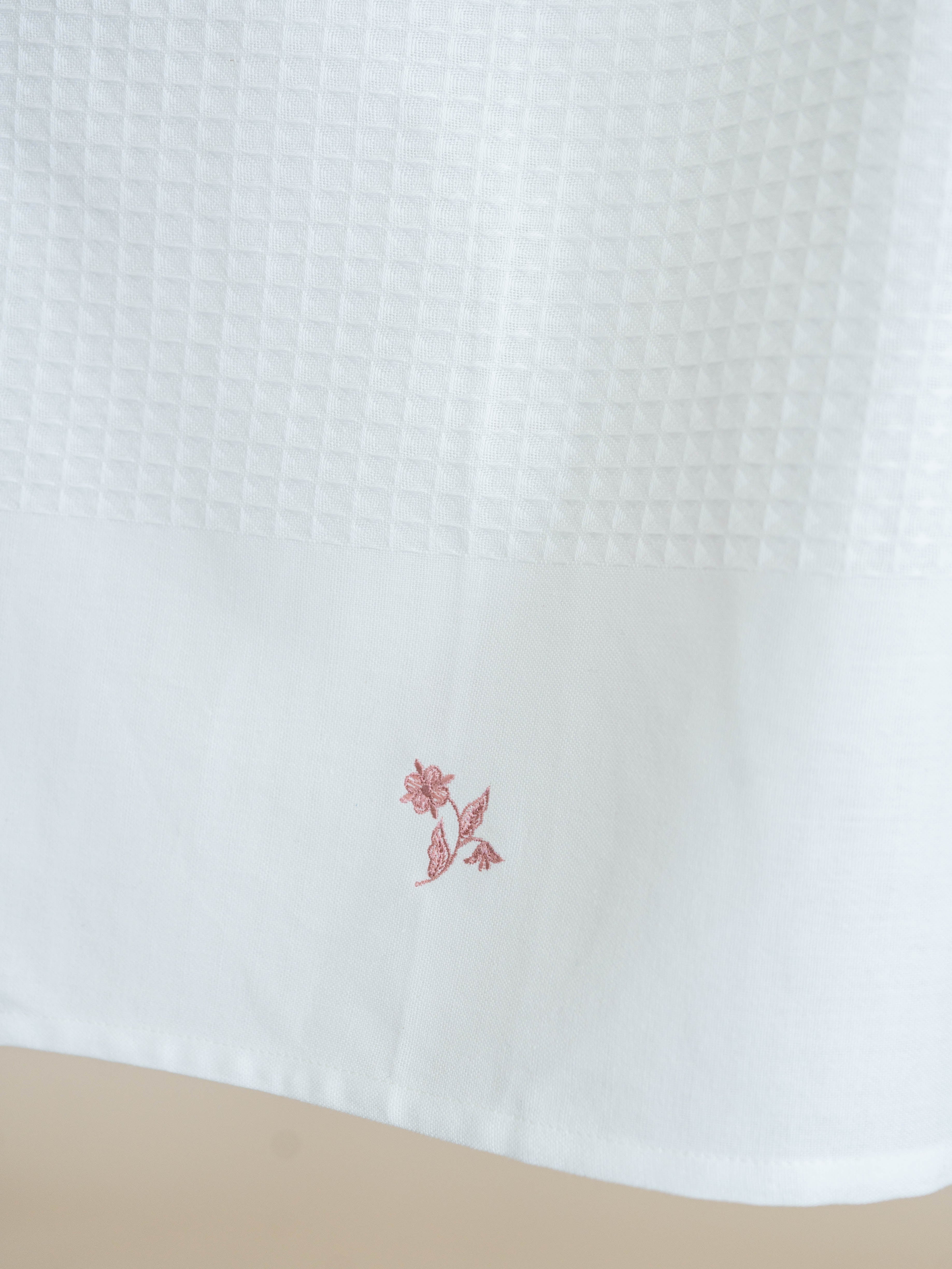 Haya Cotton Embroidered Bath Towel