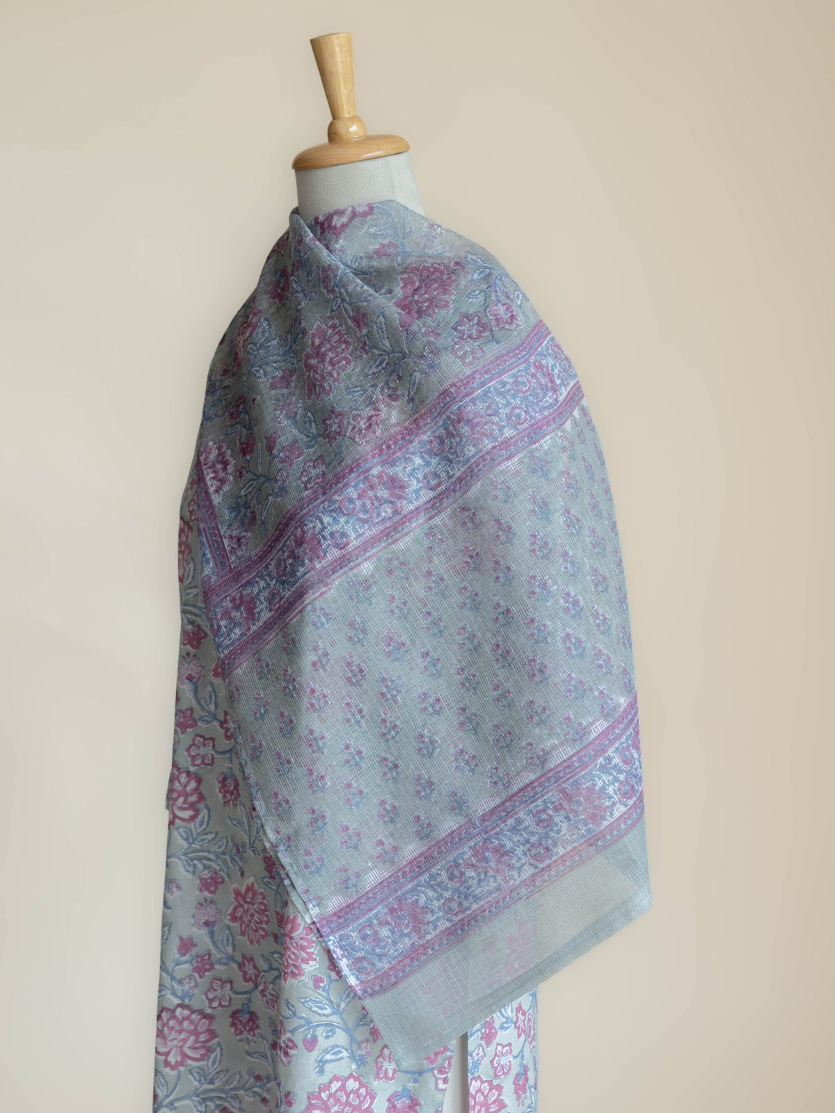 Manvi Cotton Block Printed Straight Suit Set