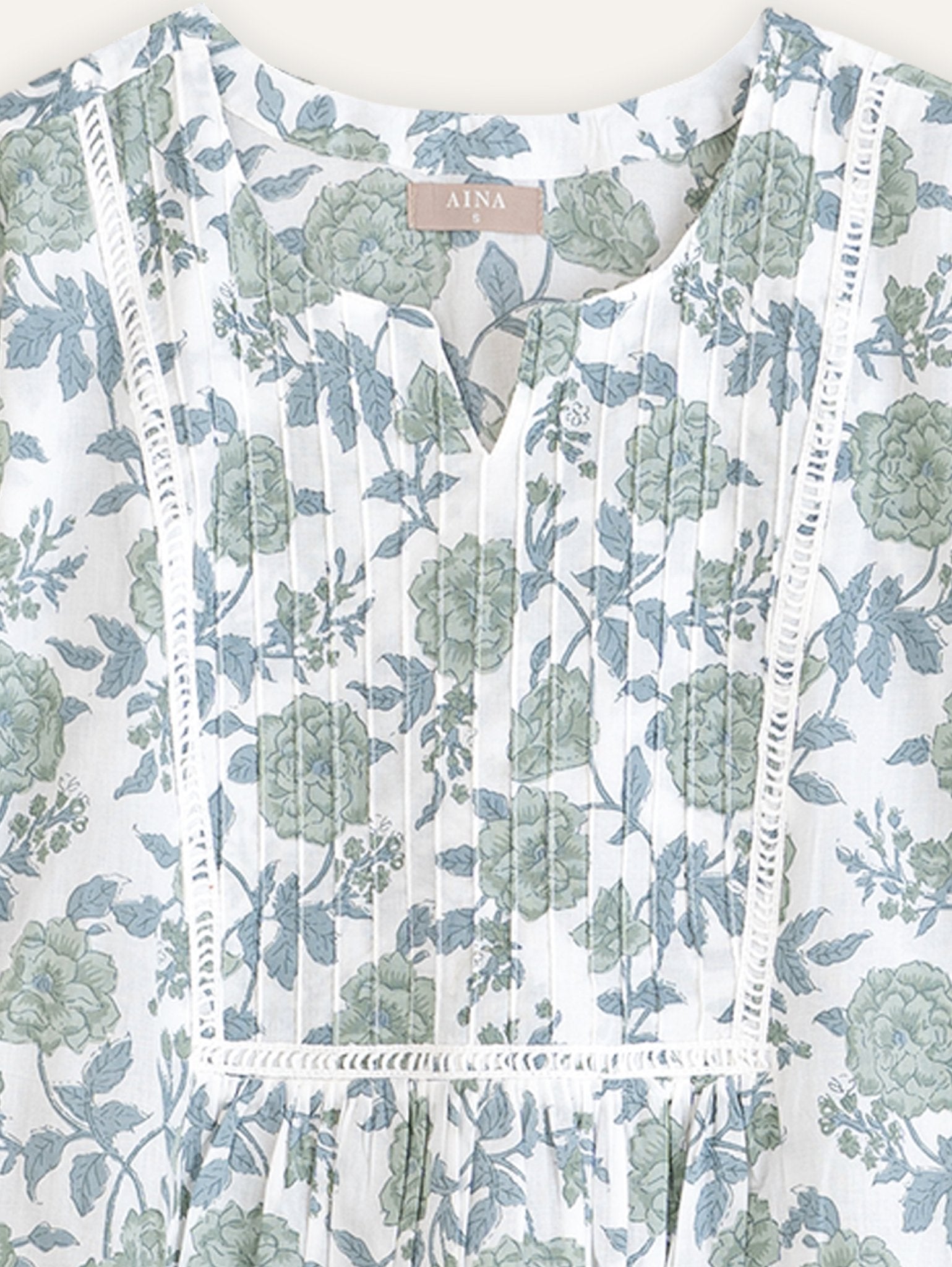 Aardra Cotton Printed A - Line Kurta - AINA