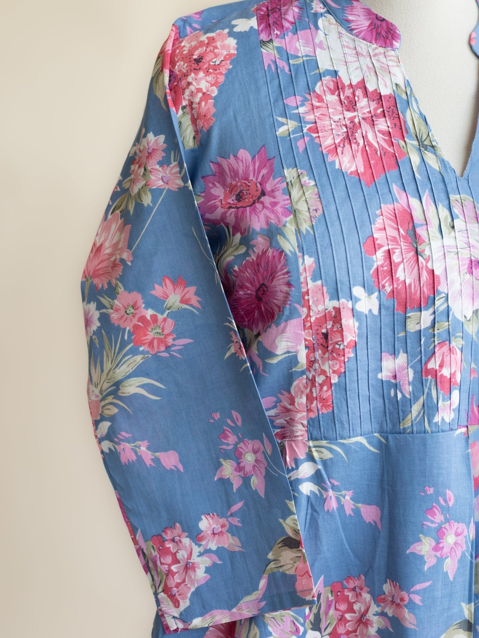 Akriti Cotton Printed A - Line Kurta - AINA