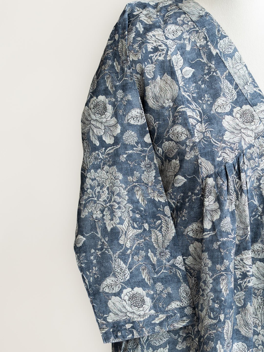 Aleena Cotton Printed A - Line Kurta - AINA