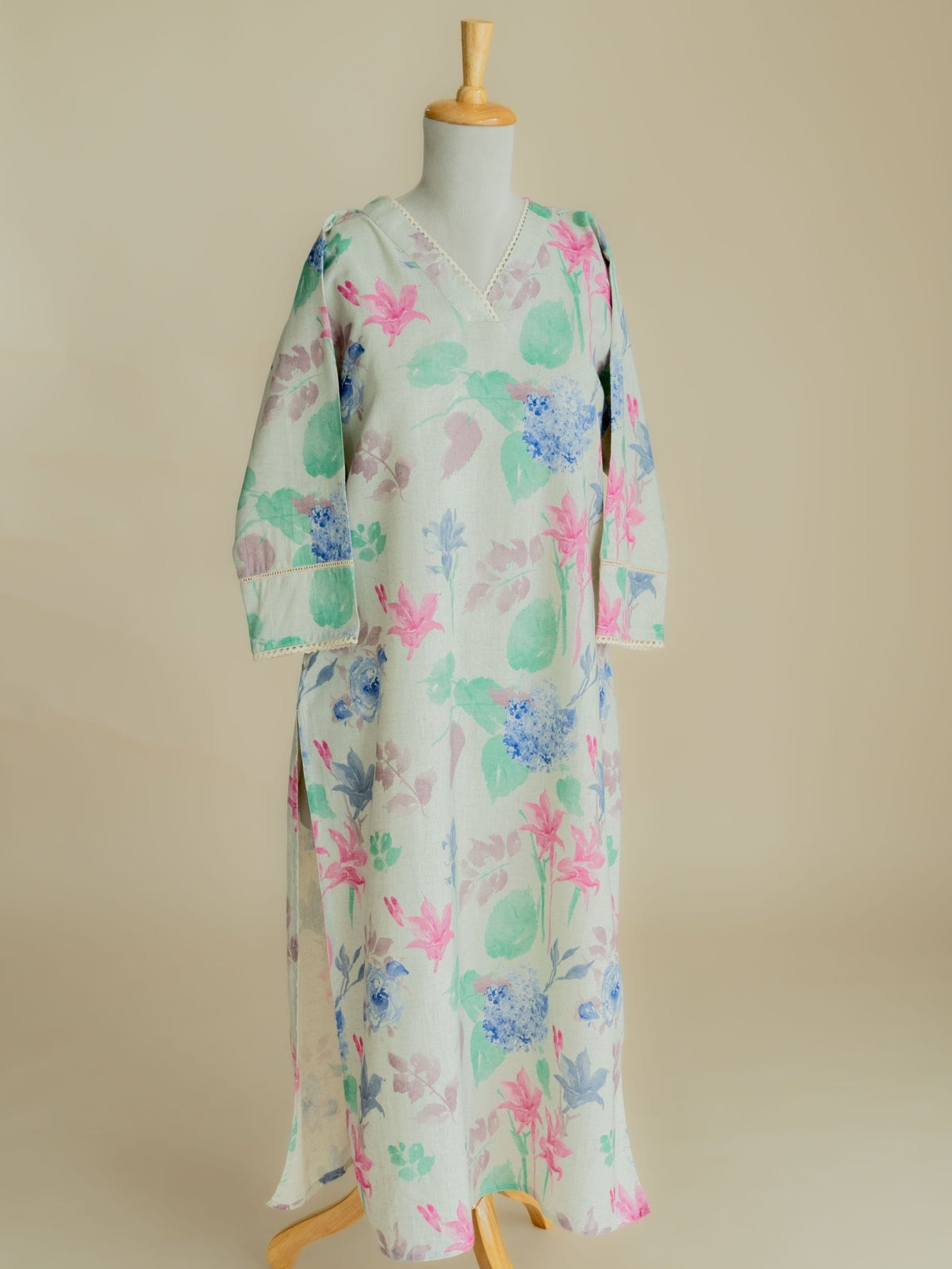 Amiya Cotton Digital Printed Straight Kurta - AINA