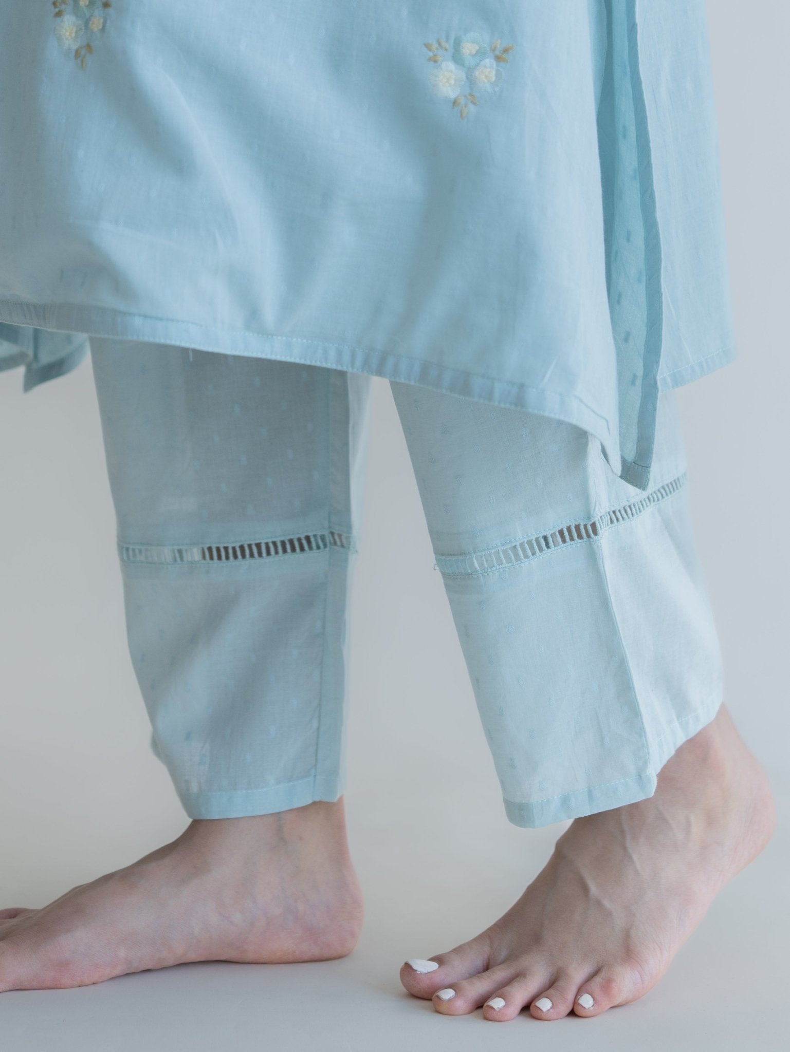 AMNA COTTON PALAZZO - AINA