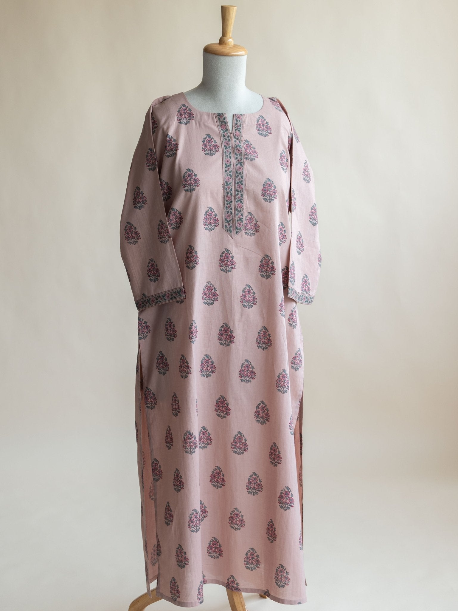 Anaya Cotton Block Printed Kurta Set - AINA
