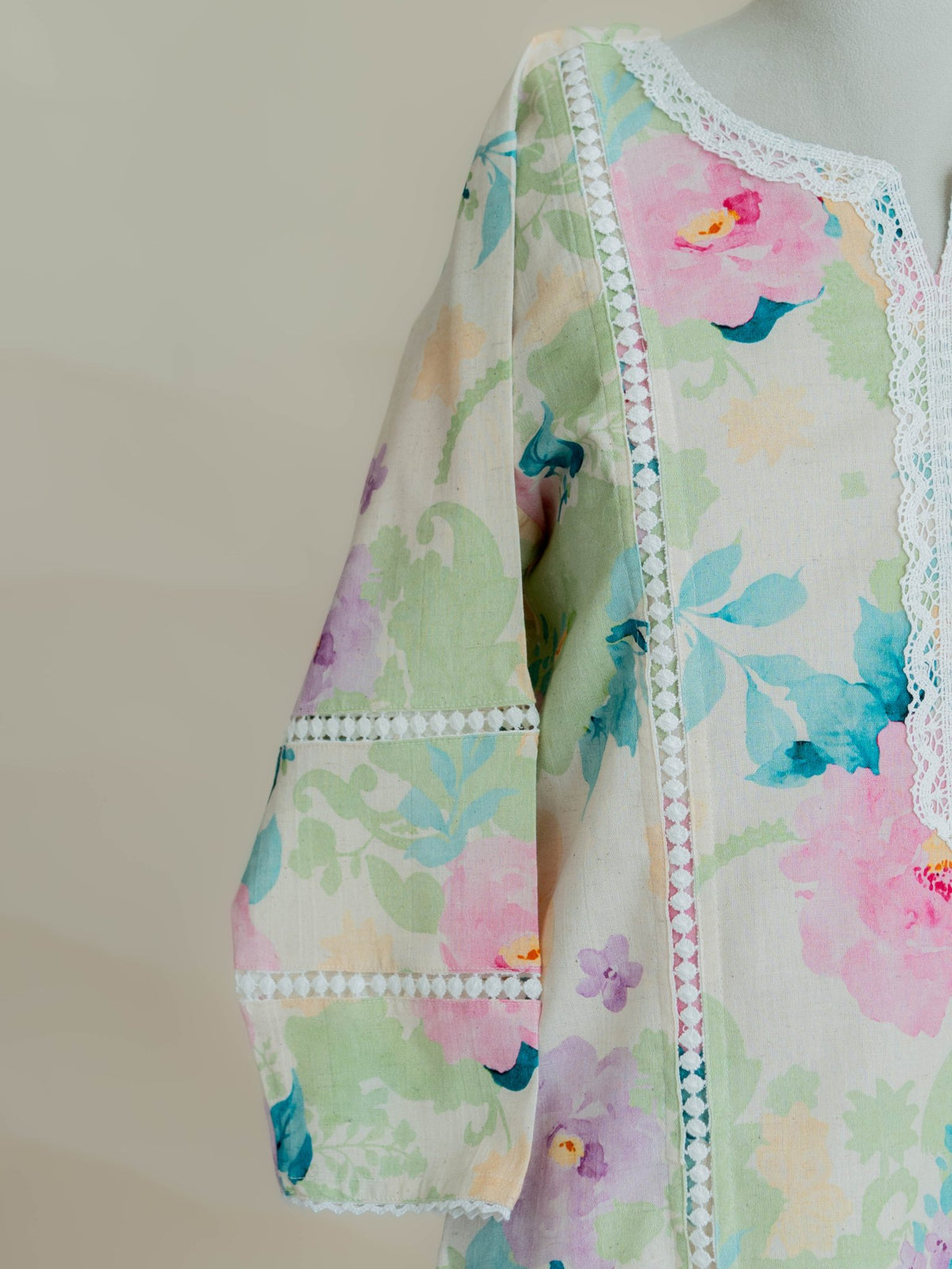 Anmaya Cotton Digital Printed Straight Kurta - AINA