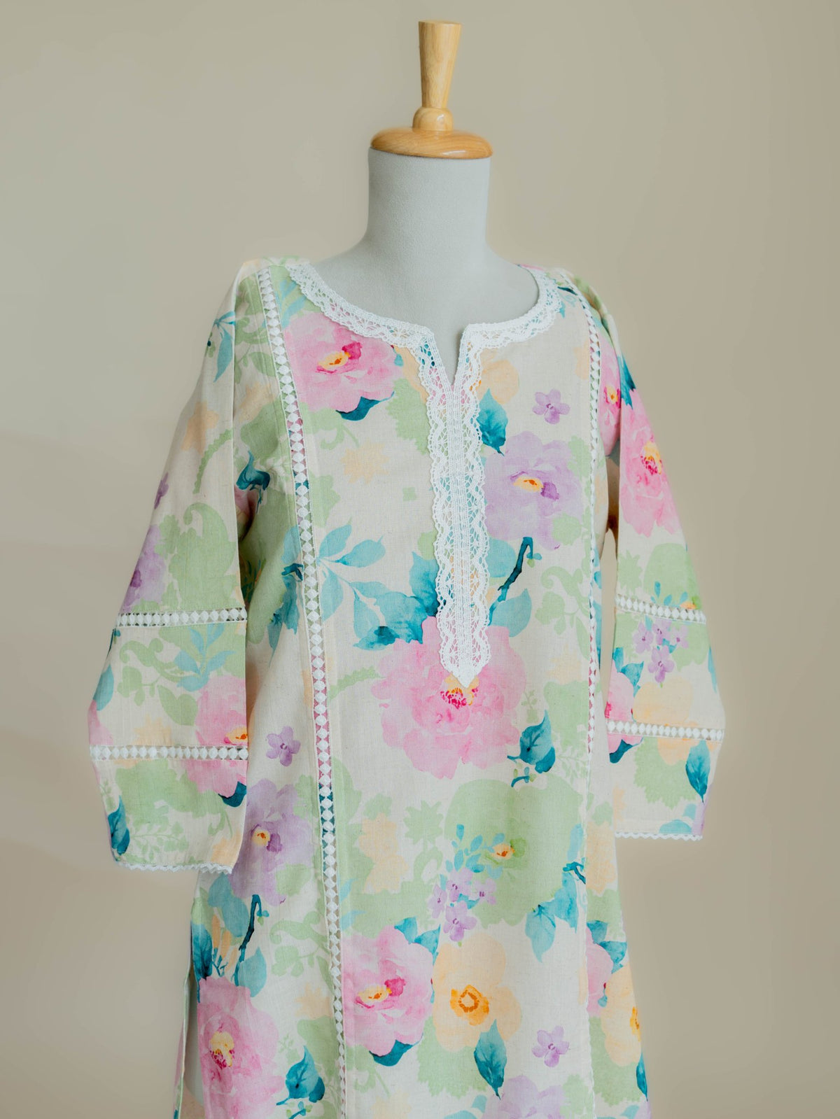Anmaya Cotton Digital Printed Straight Kurta - AINA